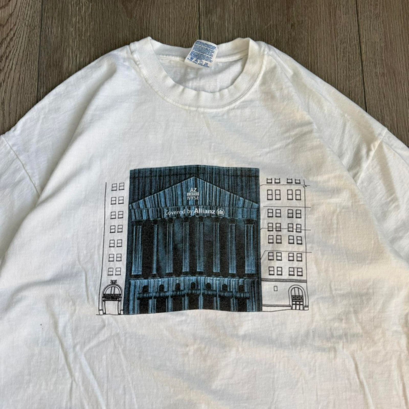 Other Vintage allianz art promo shirt Size US XL / EU 56 / 4 - 2 Thumbnail