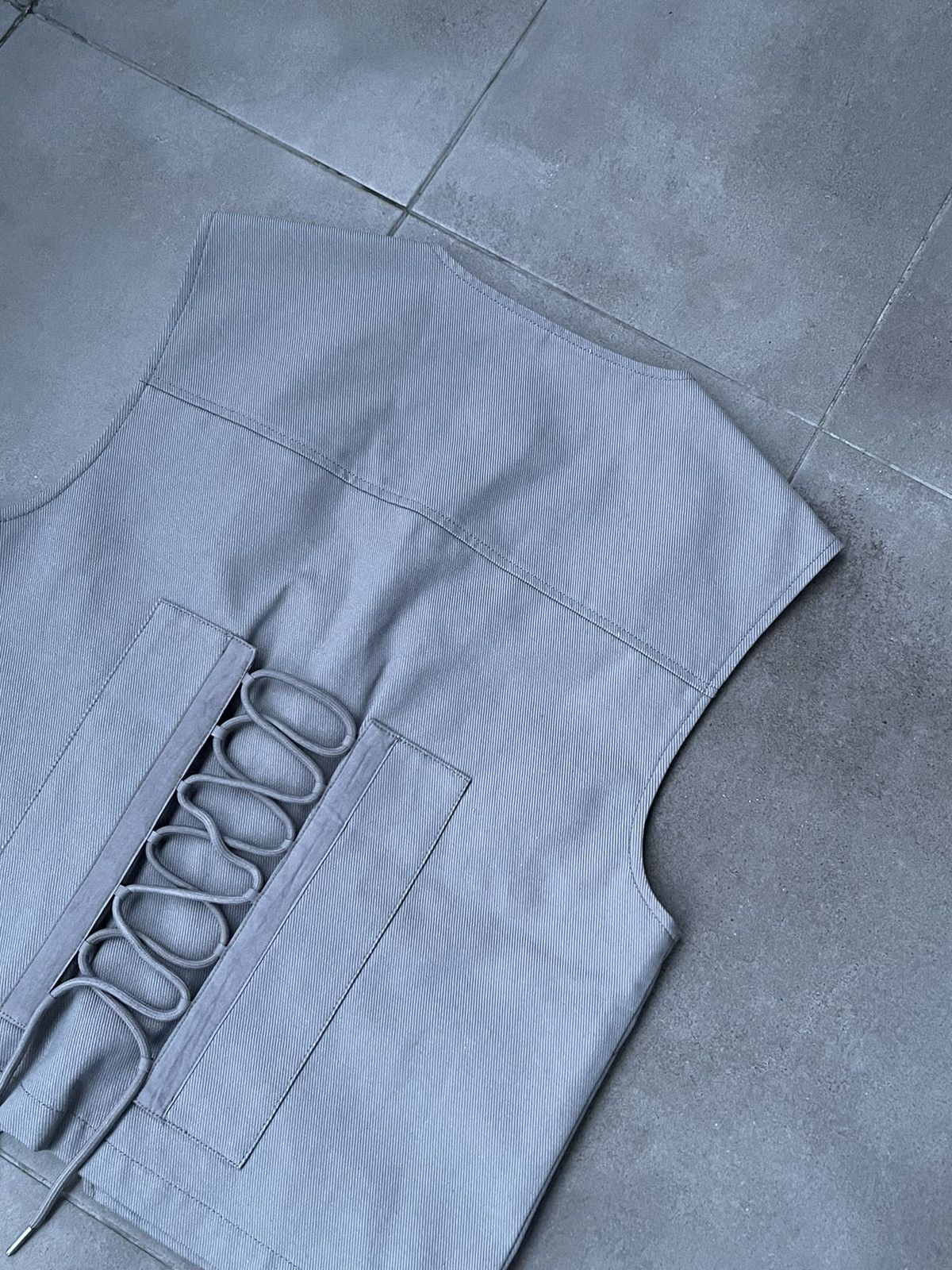 Han Kjobenhavn !DS! FW22 Han Kjobenhavn Cotton Cargo Grey Vest Size US M / EU 48-50 / 2 - 18 Thumbnail