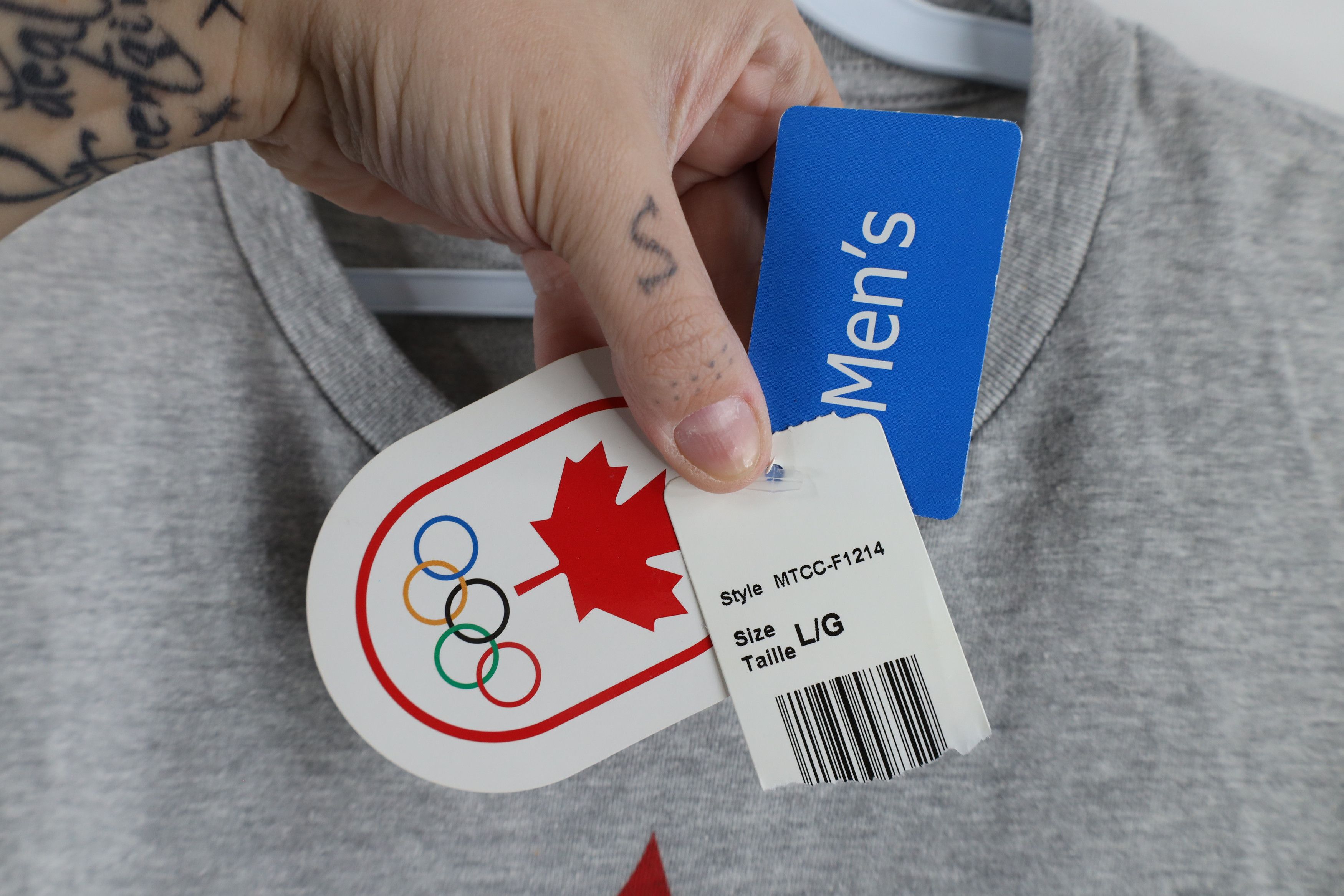 Vintage Deadstock Hudsons Bay Co 2012 Olympics Canada T-Shirt Gray Size US L / EU 52-54 / 3 - 7 Thumbnail