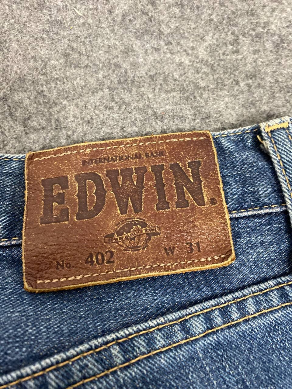 Edwin Vintage edwin 402 uneven fade denim nice design Size US 34 / EU 50 - 5 Thumbnail