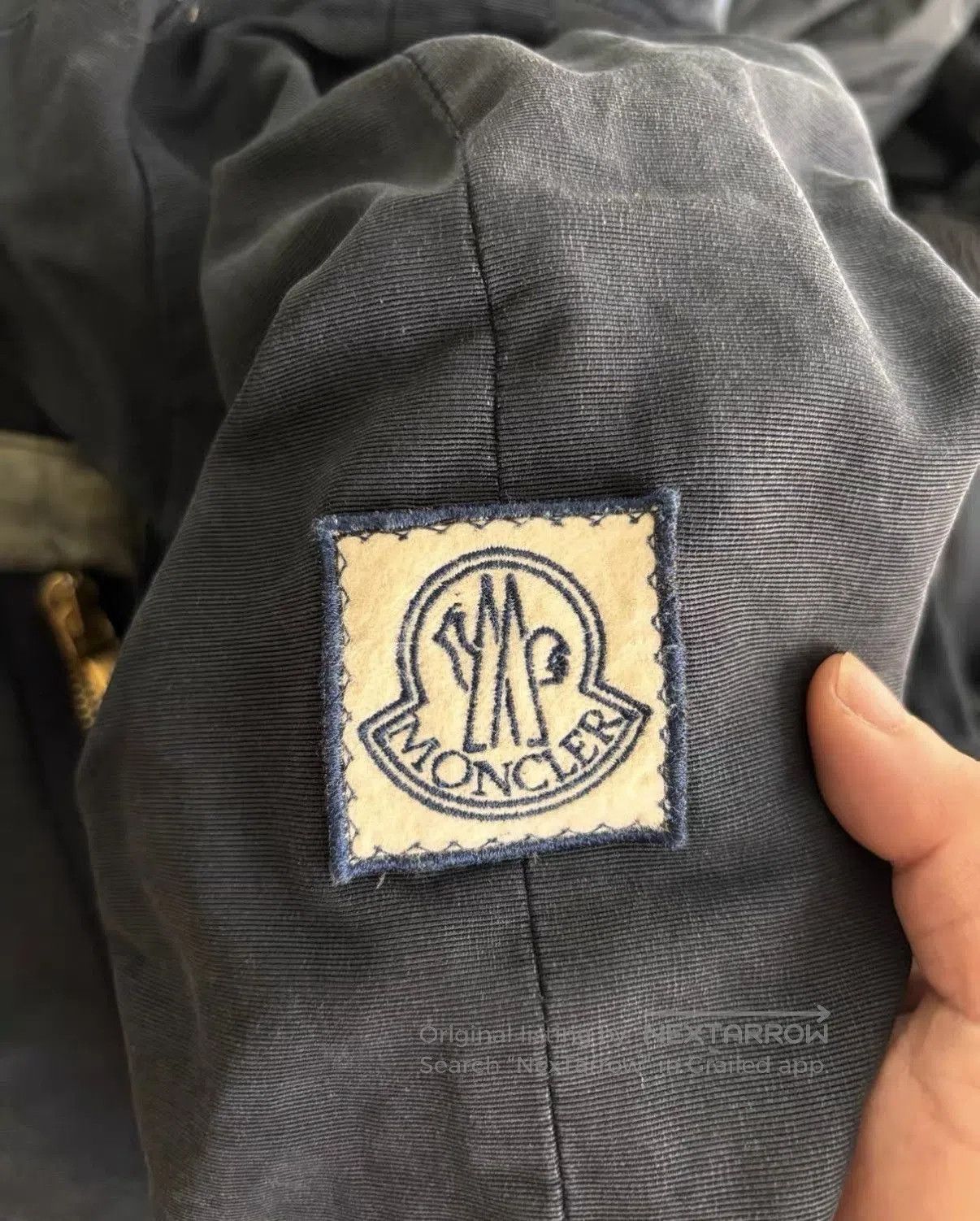 Moncler Blue Hooded Jacket with Zip Pockets . Size US XXS / EU 40 - 5 Thumbnail