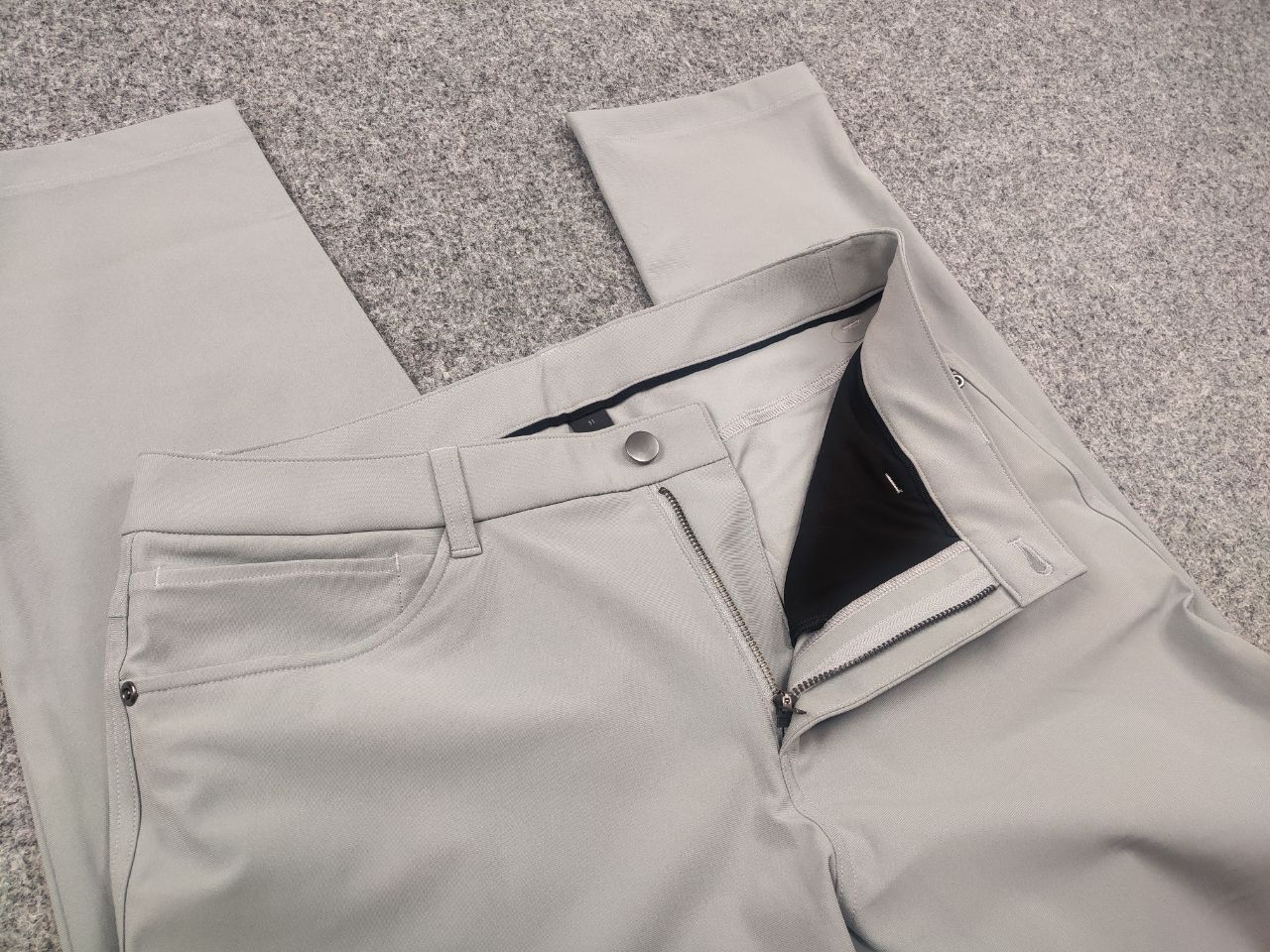 Lululemon Lululemon selvedge mens gray Stretch Trouser Chino Pants Size US 31 - 9 Thumbnail