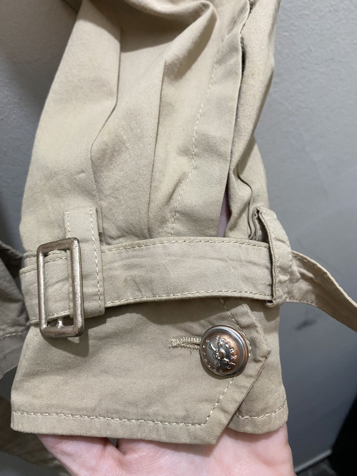 Frankie Morello FRANKIE MORELLO COTTON JACKET KHAKI Size M / US 6-8 / IT 42-44 - 9 Thumbnail