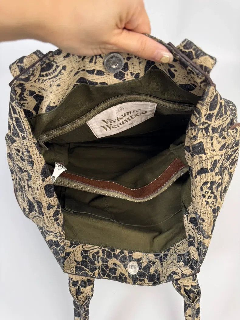 Vivienne Westwood Vivienne Westwood size os Retro Floral Totem Dumpling Bag/S Size ONE SIZE - 6 Thumbnail