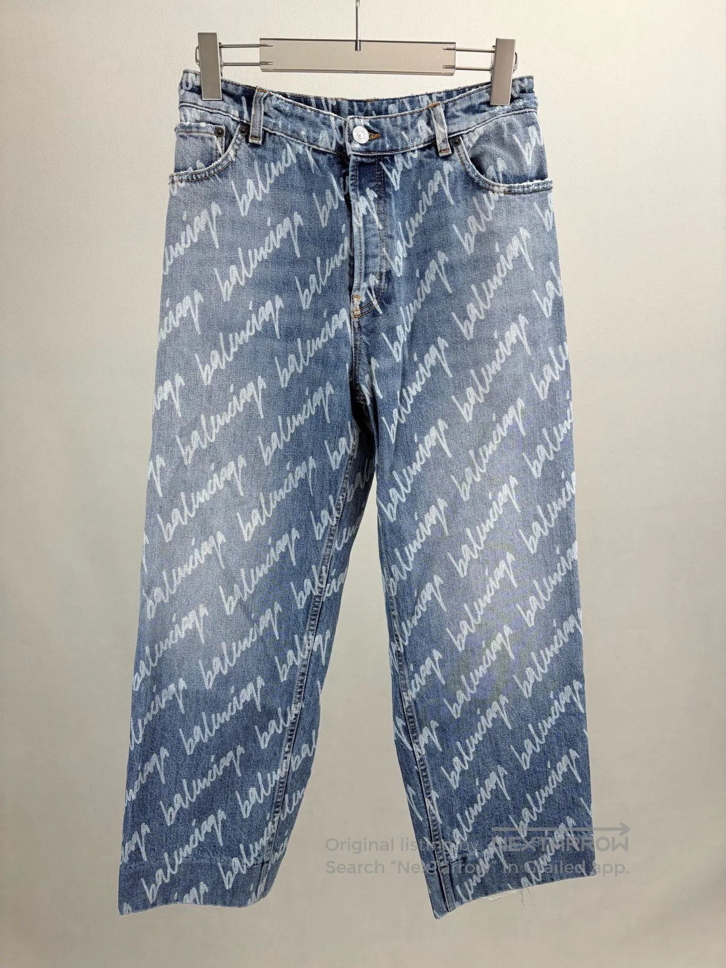 Balenciaga Balenciaga Logo Washed Jeans. Size 28" / US 6 / IT 42 - 1 Thumbnail