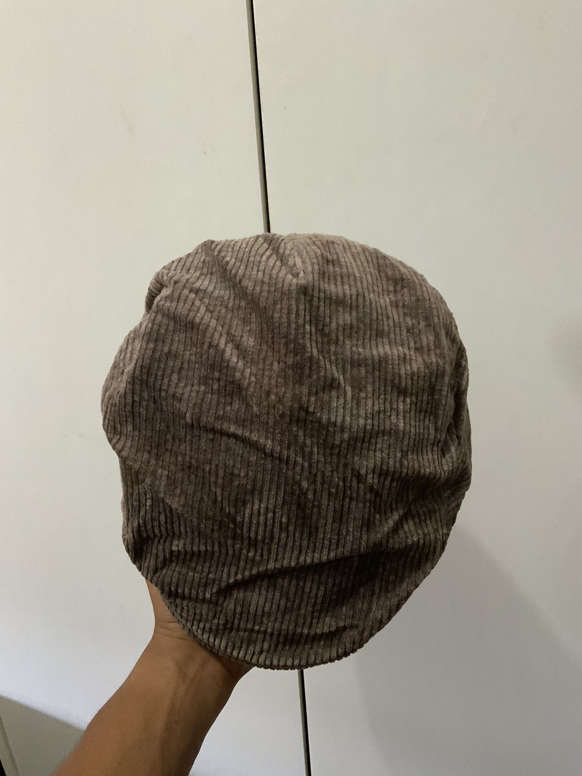 Japanese Brand GUN Corduroy Flat Head Baretta Hat Cap Size ONE SIZE - 6 Thumbnail