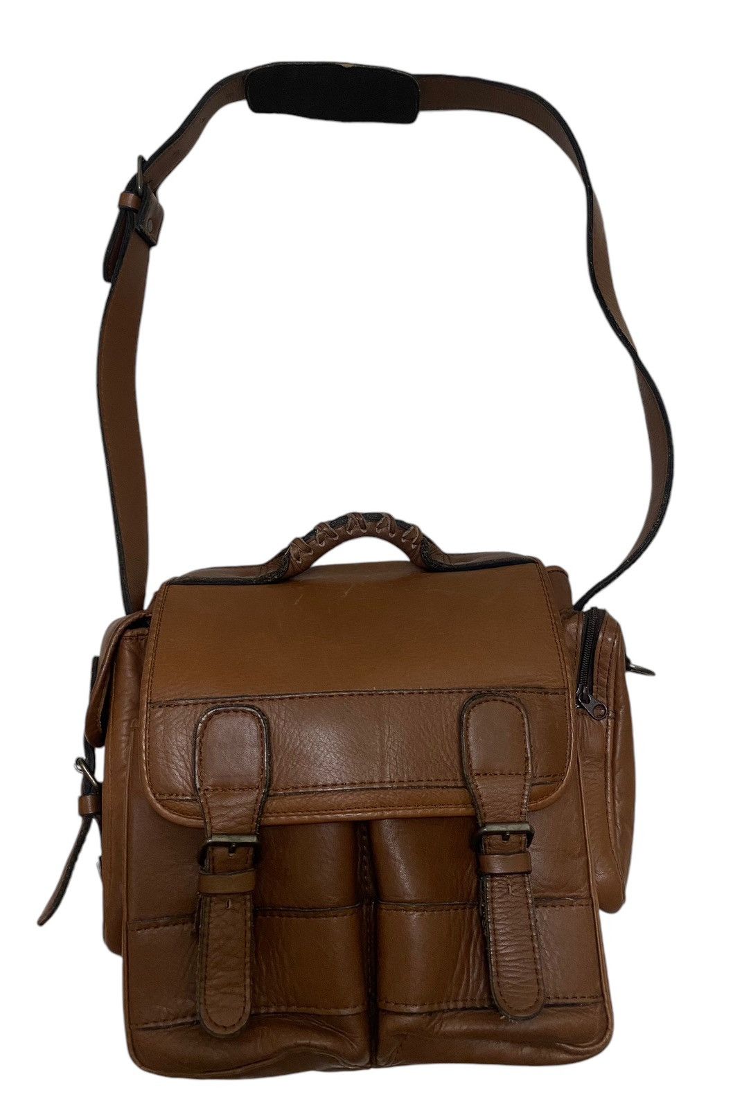 Genuine Leather × Kingsman × Porter ARCHIVE 1980s Porter Kingsman Baron Leather Doc Shoulder Bag Size ONE SIZE - 7 Thumbnail