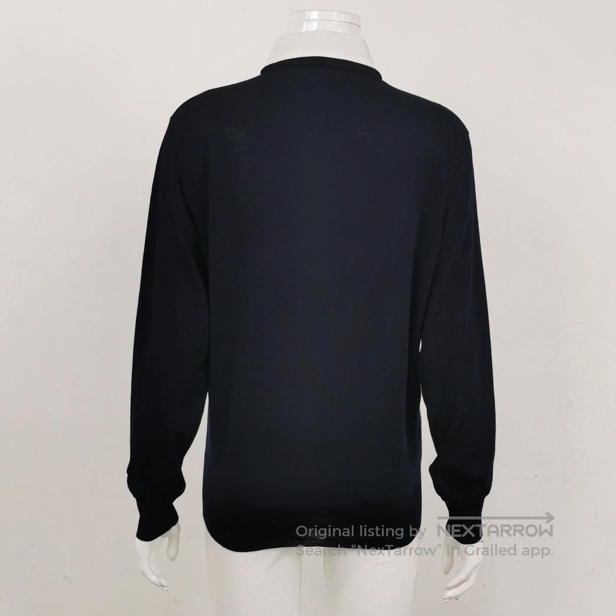 Prada Prada Colorblock Long Sleeve Knit Polo . Size M / US 6-8 / IT 42-44 - 2 Thumbnail