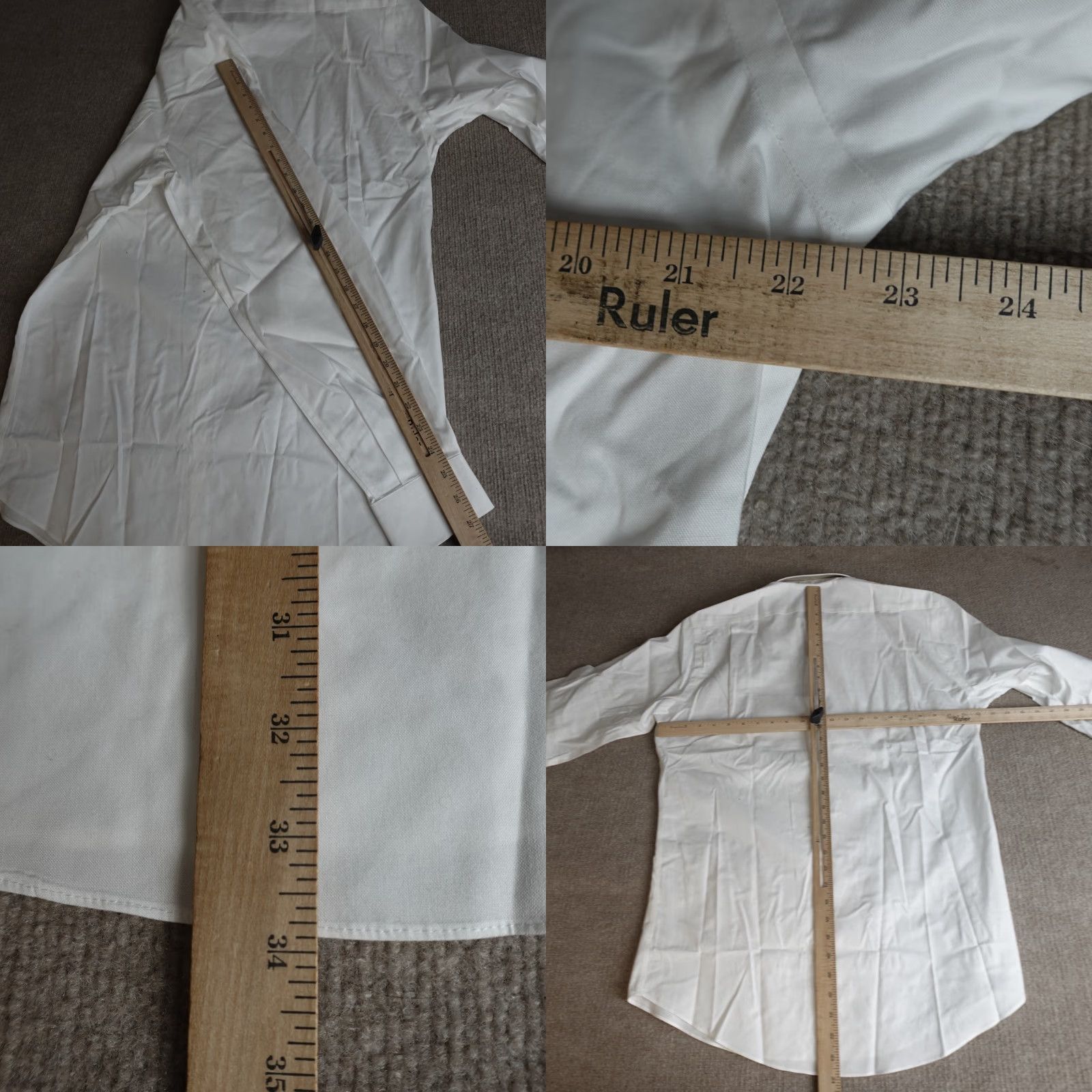 Neiman Marcus Neiman Marcus Shirt Large 16.5 White The Perfect Shirt Trim Fit NEW Shirt Casual Mens Button-Up Cotton White 1990s Preppy Vintage No Size US L / EU 52-54 / 3 - 8 Thumbnail