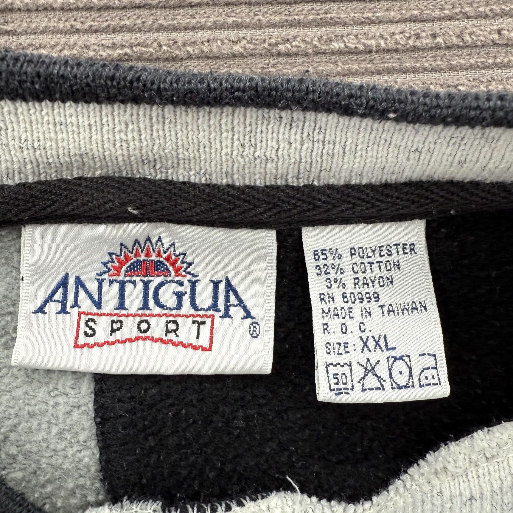 Vintage VINTAGE Antigua Super Bowl XXX Sweatshirt Mens 2XL Gray Black Crewneck Pullover Stadium 90s Sports Fan Apparel Size US XXL / EU 58 / 5 - 3 Thumbnail