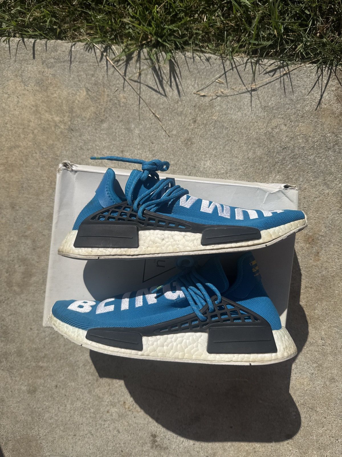 Adidas × Pharrell PHARRELL HUMAN RACE NMD Size US 9.5 / EU 42-43 - 3 Thumbnail