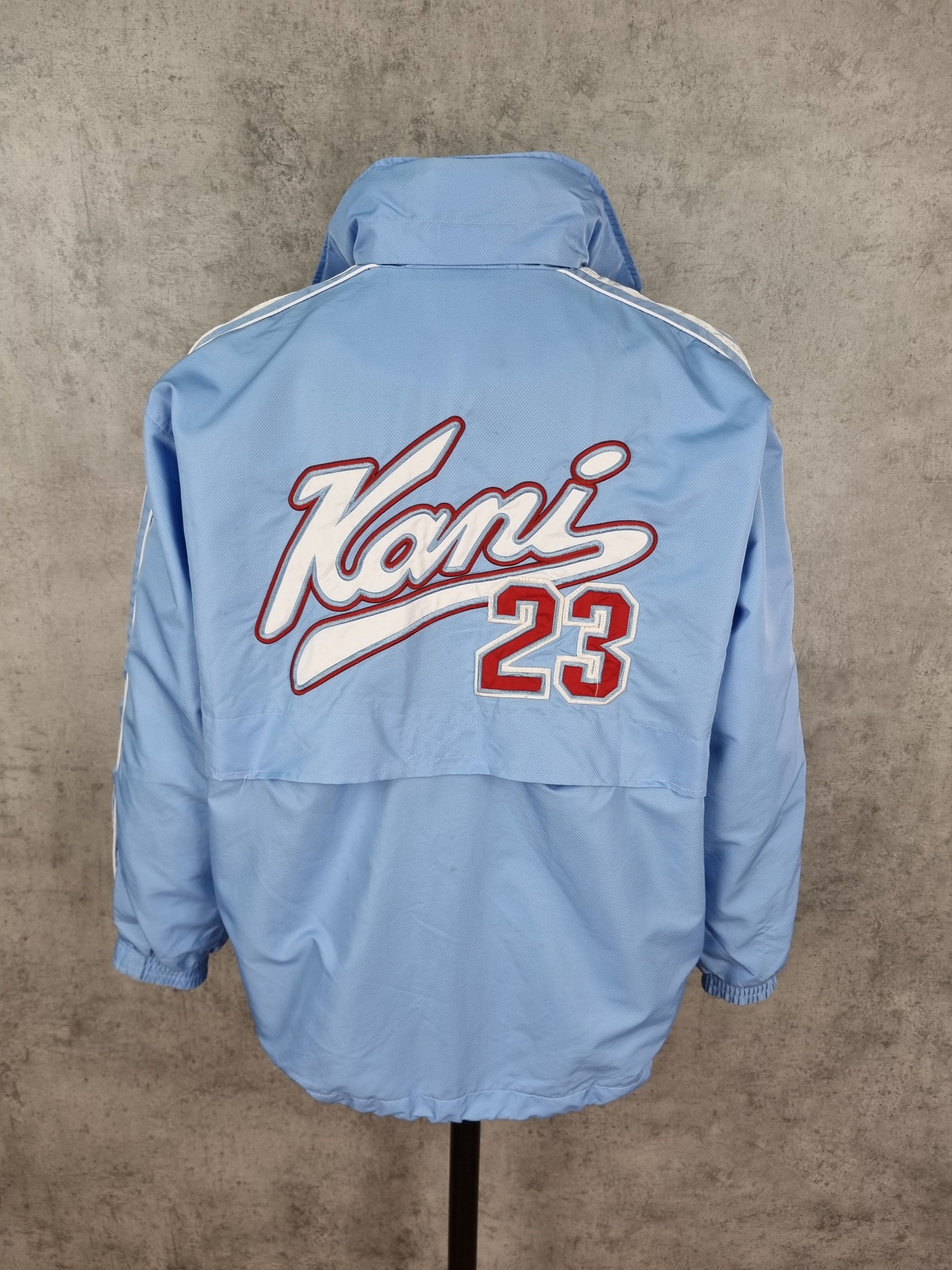 Karl Kani × Vintage Karl Kani Vintage Big Logo Side Tape Track top Size US L / EU 52-54 / 3 - 11 Thumbnail