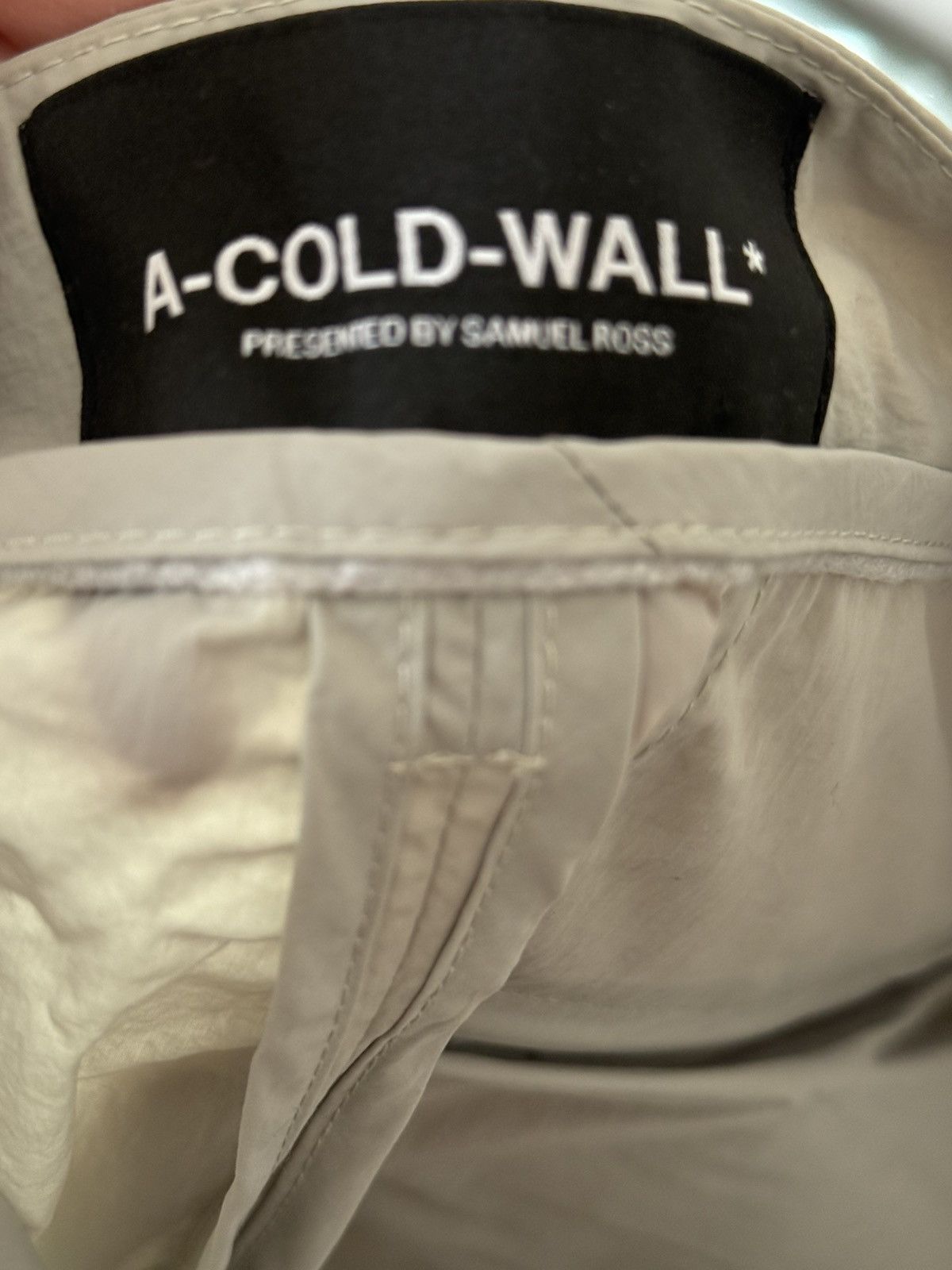 A-COLD-WALL* A-COLD-WALL* Technical Utility Pants – off-white biege Size US 30 / EU 46 - 3 Thumbnail