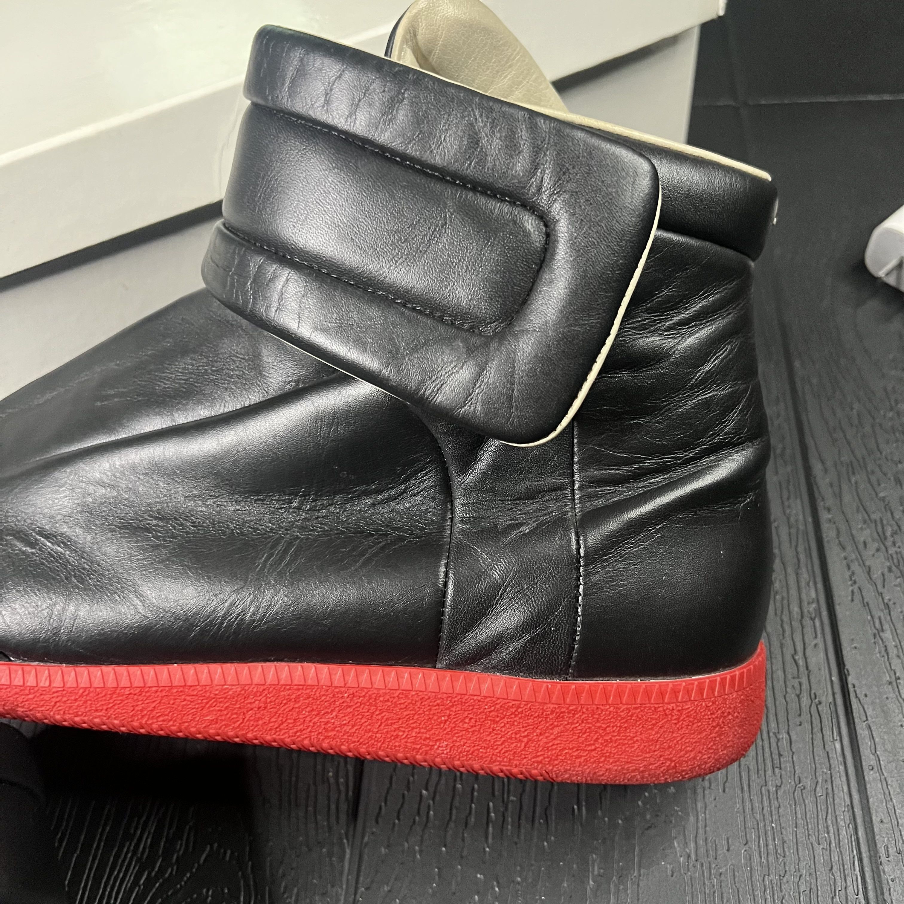 Maison Margiela Maison Margiela Future Black Red Size US 13 / EU 46 - 6 Thumbnail
