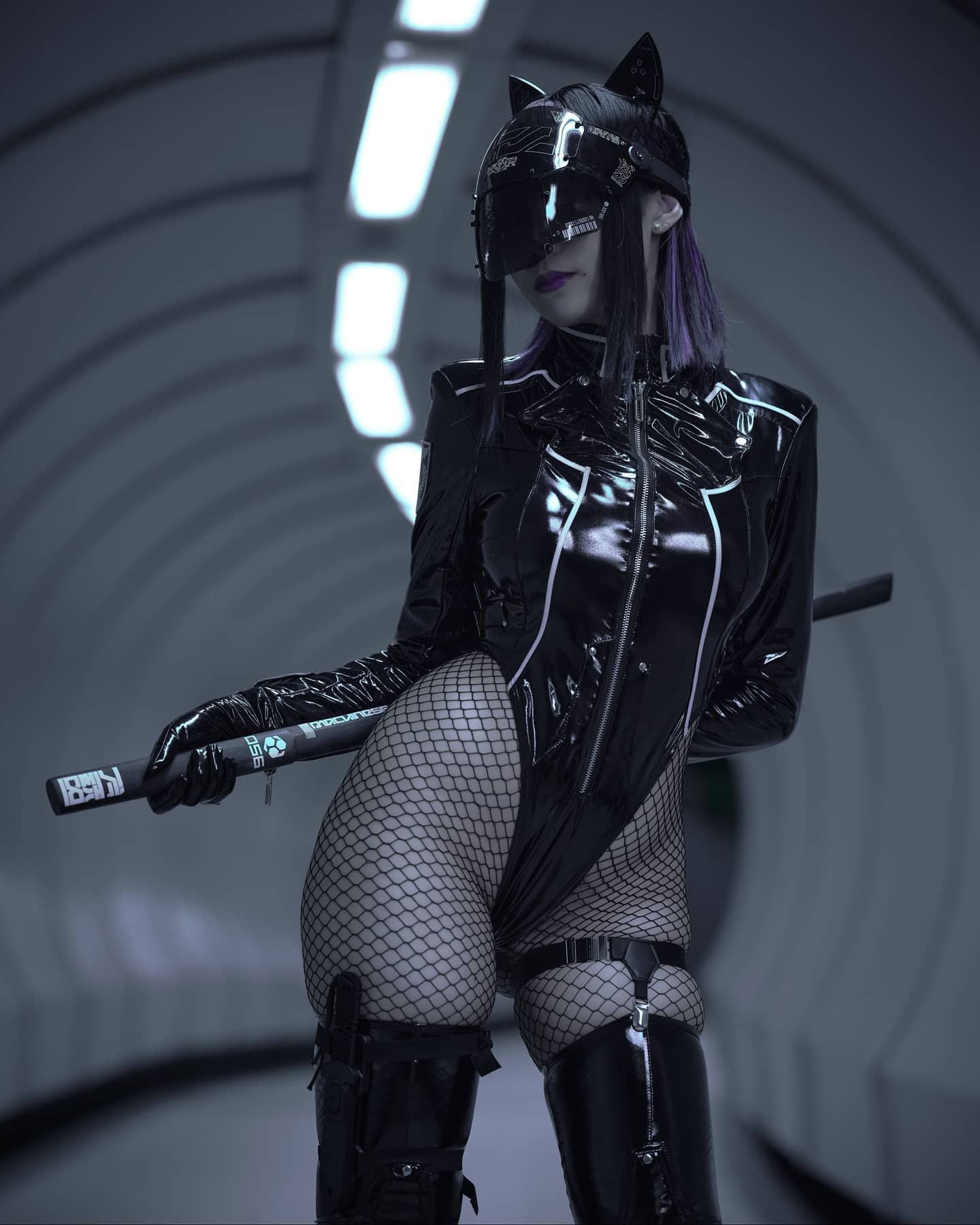 Japanese Brand Cyberpunk Face Shield Unit by CTCtyo (中央町戦術工芸) Size ONE SIZE - 5 Thumbnail