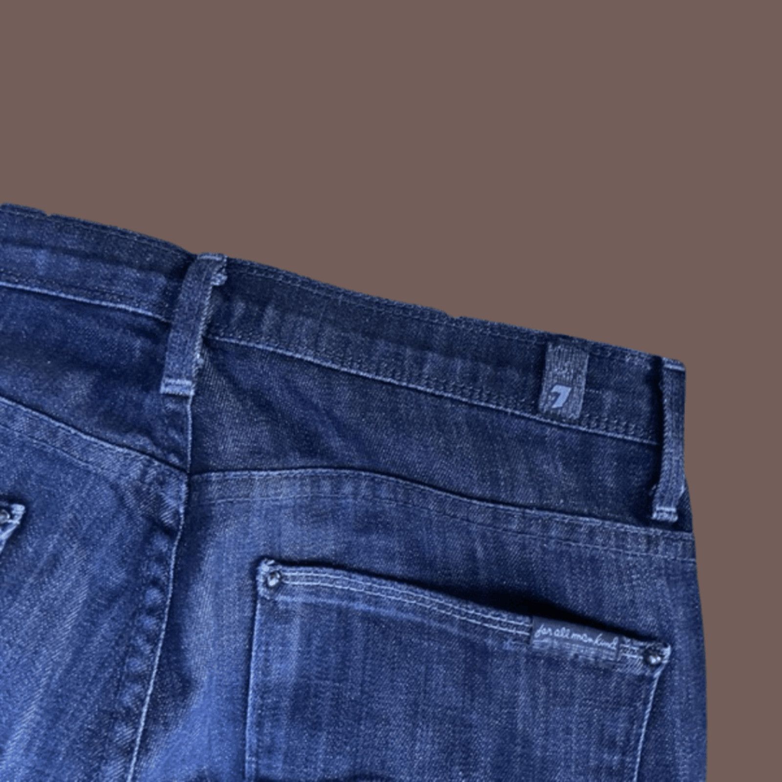 7 For All Mankind VTG Flare Jeans | 7 For All Mankind Bellbottom | Y2K Fit Size 30" / US 8 / IT 44 - 4 Thumbnail