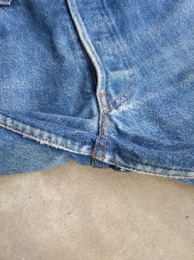 Levi's 80s Vintage Levi's 501 Made In USA Released Hem Jeans 32x29 Size US 32 / EU 48 - 4 Thumbnail