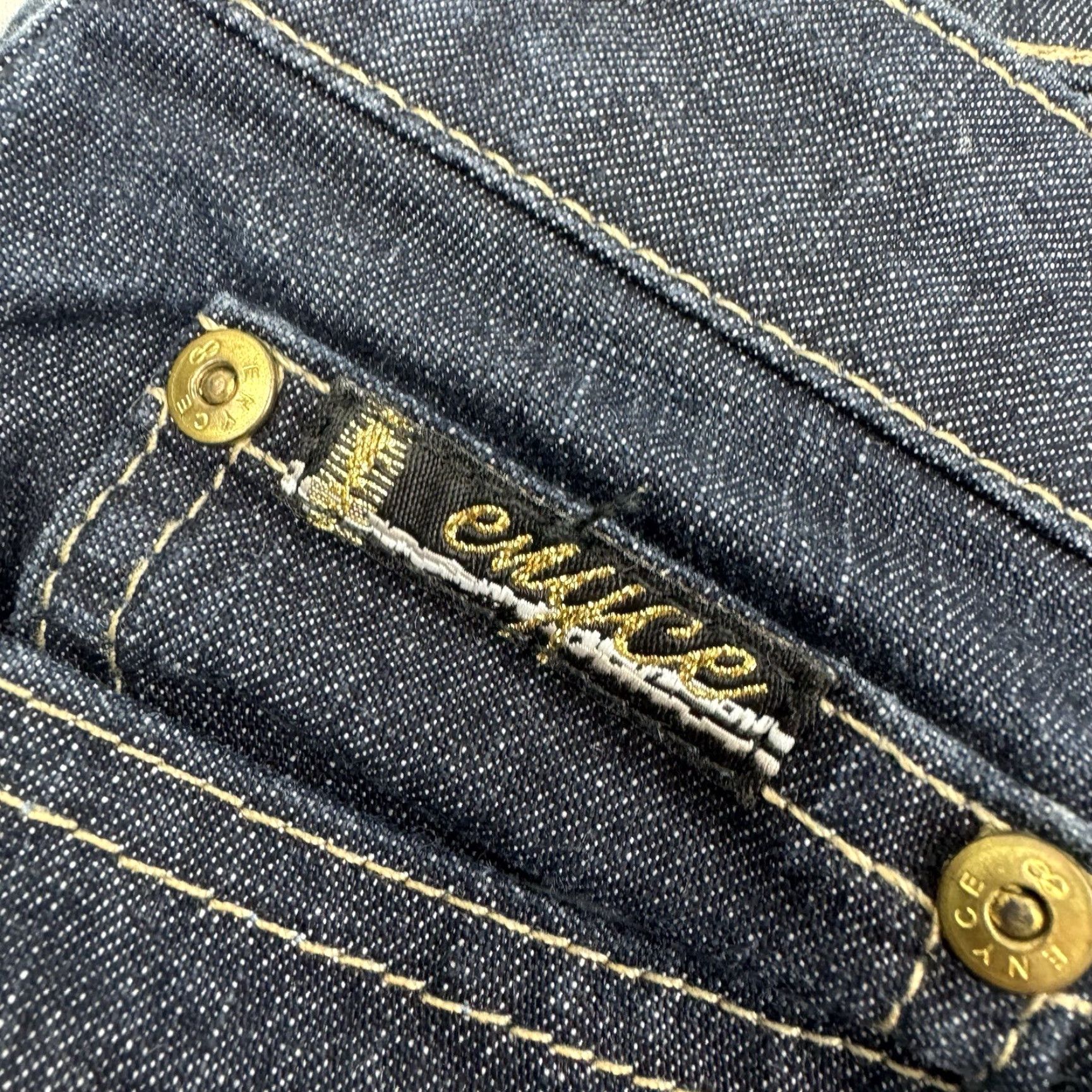 Enyce VINTAGE Enyce Jeans Womens 11 Hipster Hip Hop Punk Low Waist 2000s Classic Jeans Size 32" / US 10 / IT 46 - 3 Thumbnail