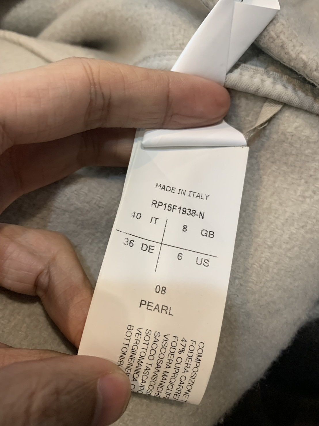 Rick Owens Fall15 Coat Size S / US 4 / IT 40 - 4 Thumbnail