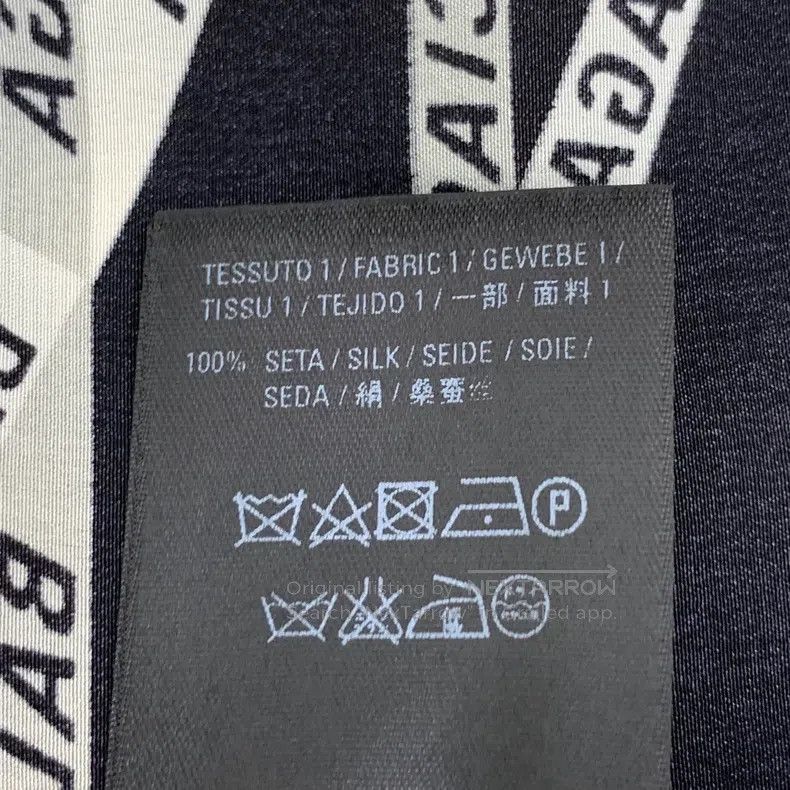 Balenciaga Balenciaga size 34 Black Logo Letter Bullet Screen Print M Size S / US 4 / IT 40 - 7 Thumbnail