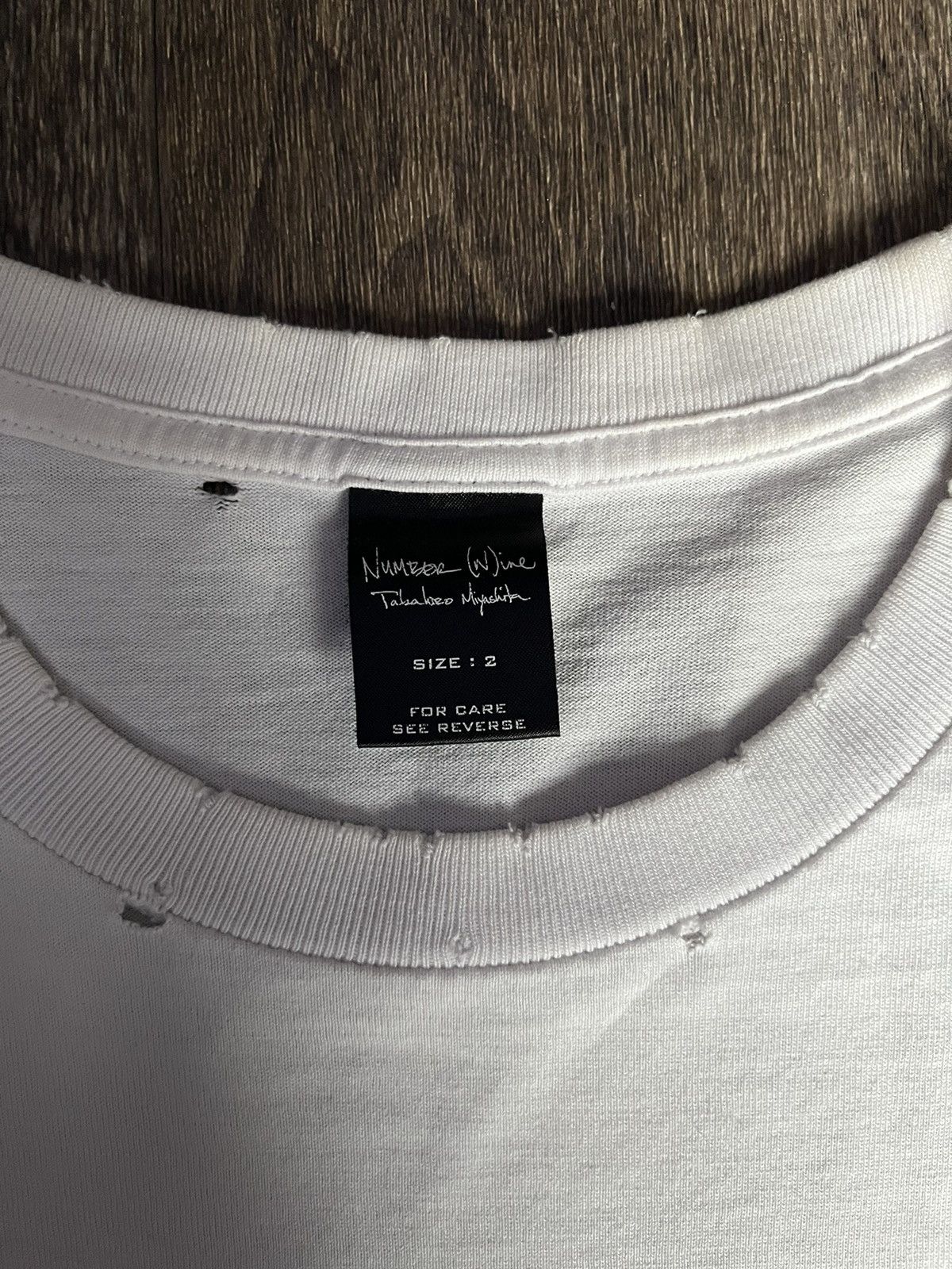 Number (N)ine SS06 “Fuck Up” Tee
