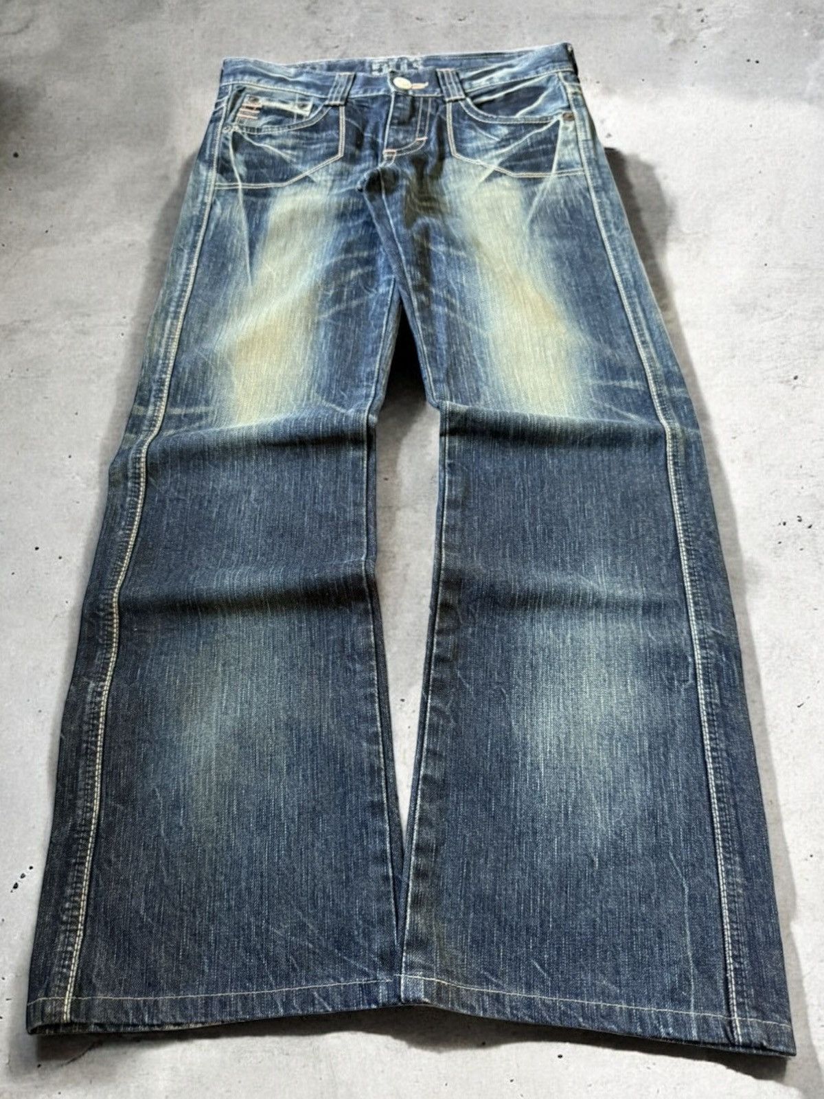 Edwin 2000s Edwin 503 Flared Earthy Wash Jeans Size US 29 - 1 Thumbnail