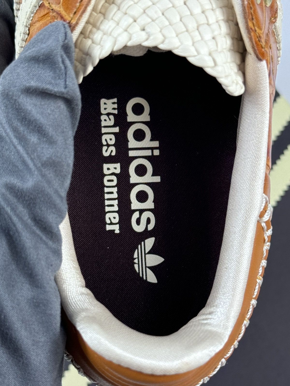 Adidas × Wales Bonner ADIDAS SAMBA BROWN CROC SNEAKERS Size US 5.5 / IT 35.5 - 8 Thumbnail