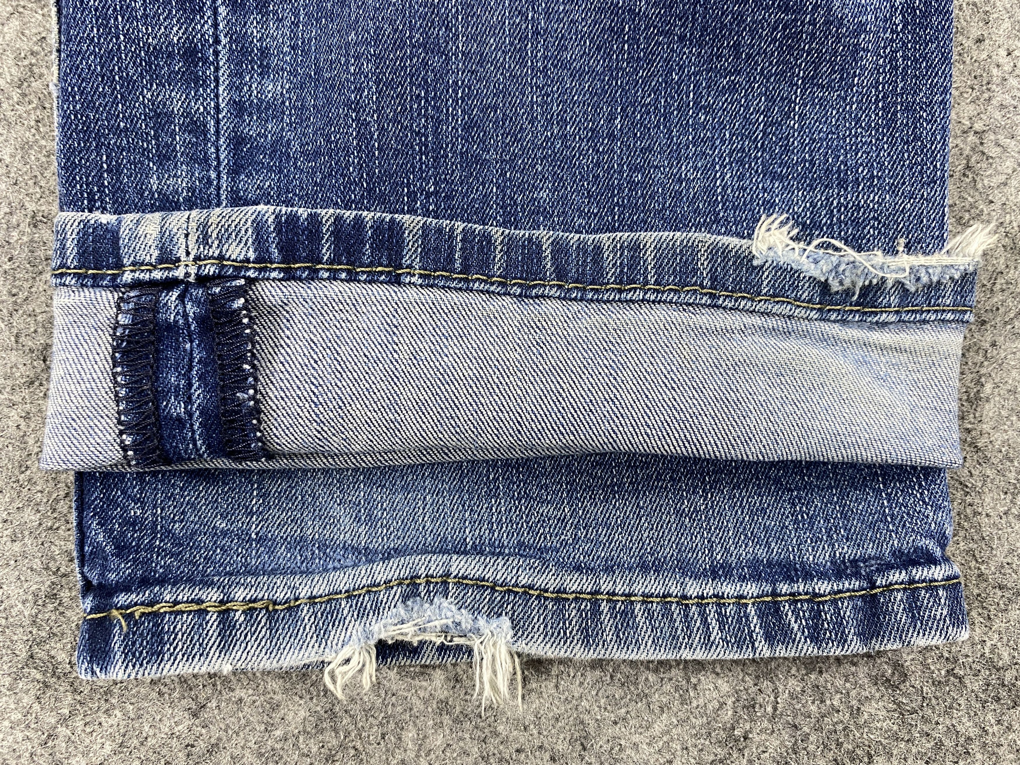 Levi's Vintage Clothing Distressed Blue Vintage Levi's 511 36x28.5 Denim -JN1481 Size US 36 / EU 52 - 11 Thumbnail