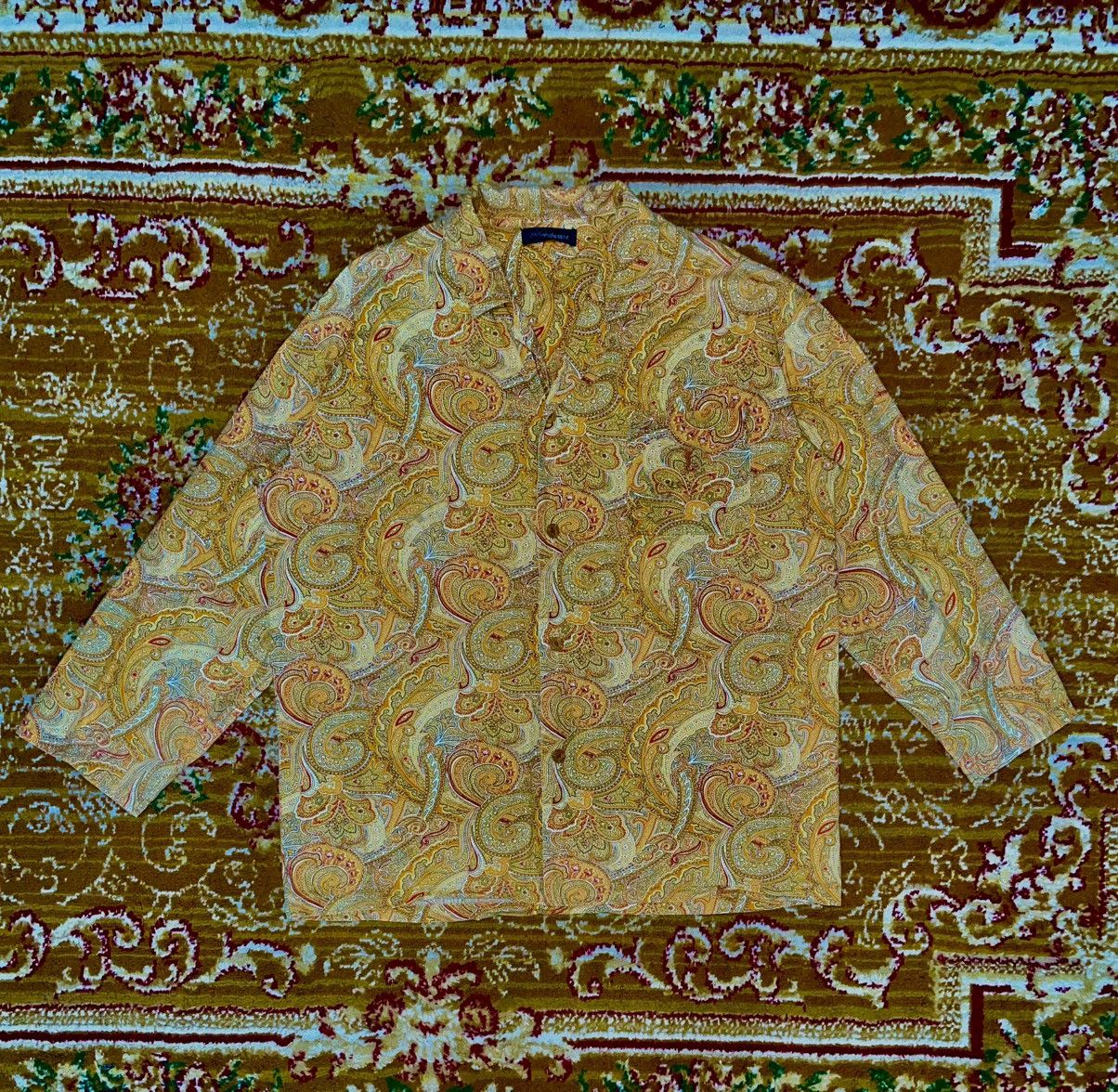 Yves Saint Laurent 90s Paisley Yves Saint Laurent YSL Size US L / EU 52-54 / 3 - 1 Thumbnail