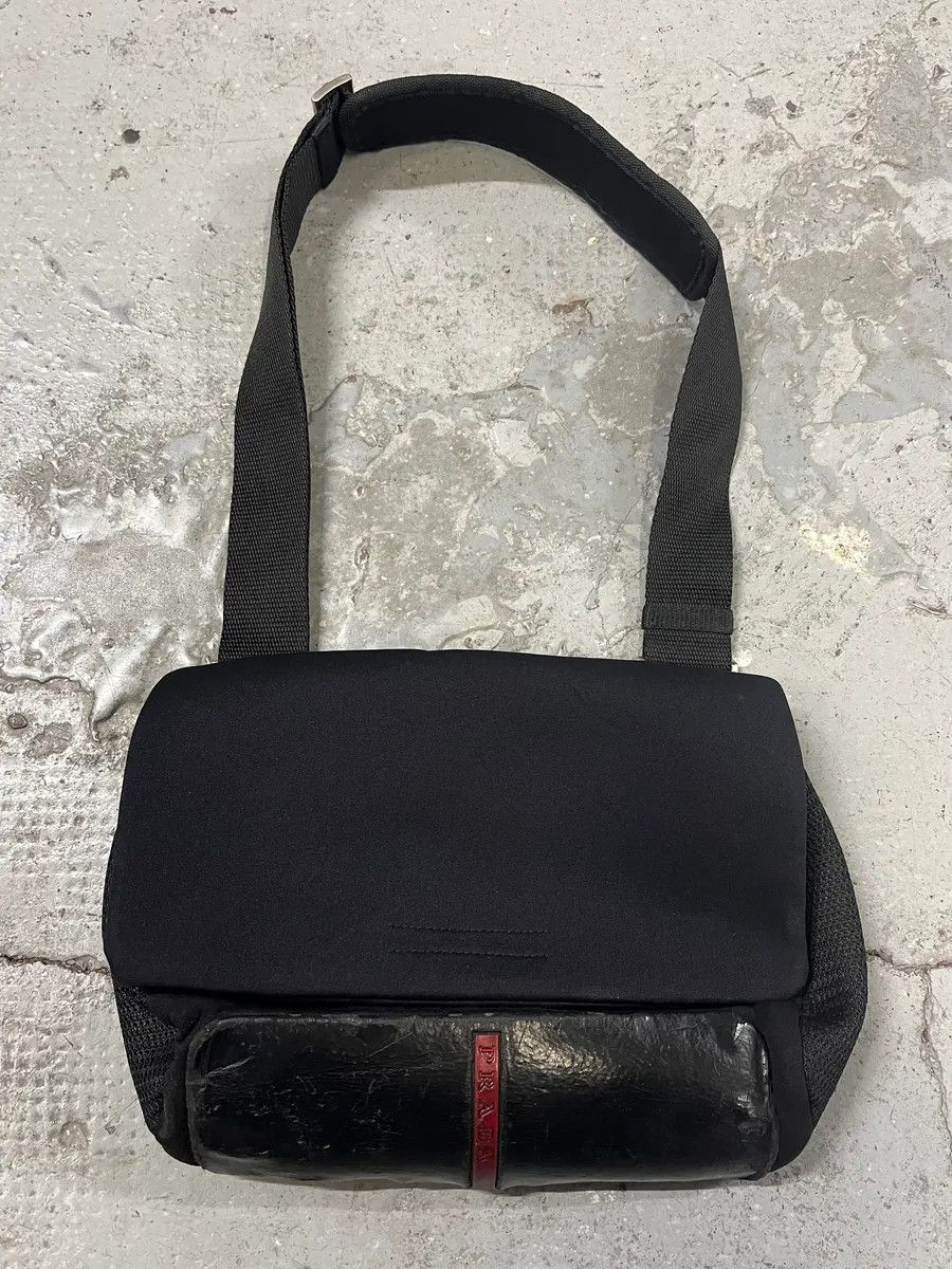 Prada 2000s Prada Nylon 3D Black Bag Size ONE SIZE - 1 Thumbnail