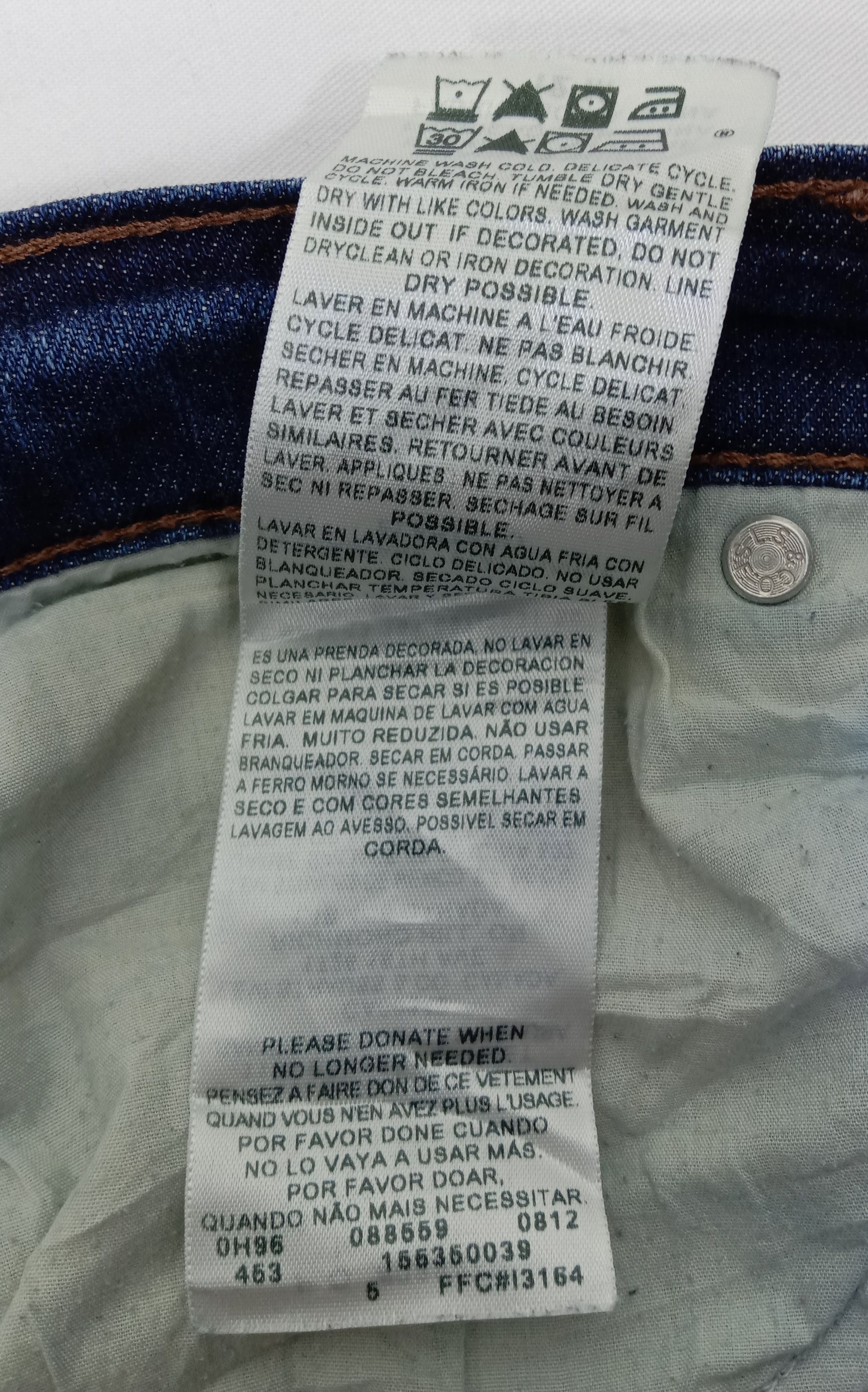 Levi's Vintage Levi's 529 Flare Jeans Curvy Boot Cut Denim Size 32" / US 10 / IT 46 - 13 Thumbnail