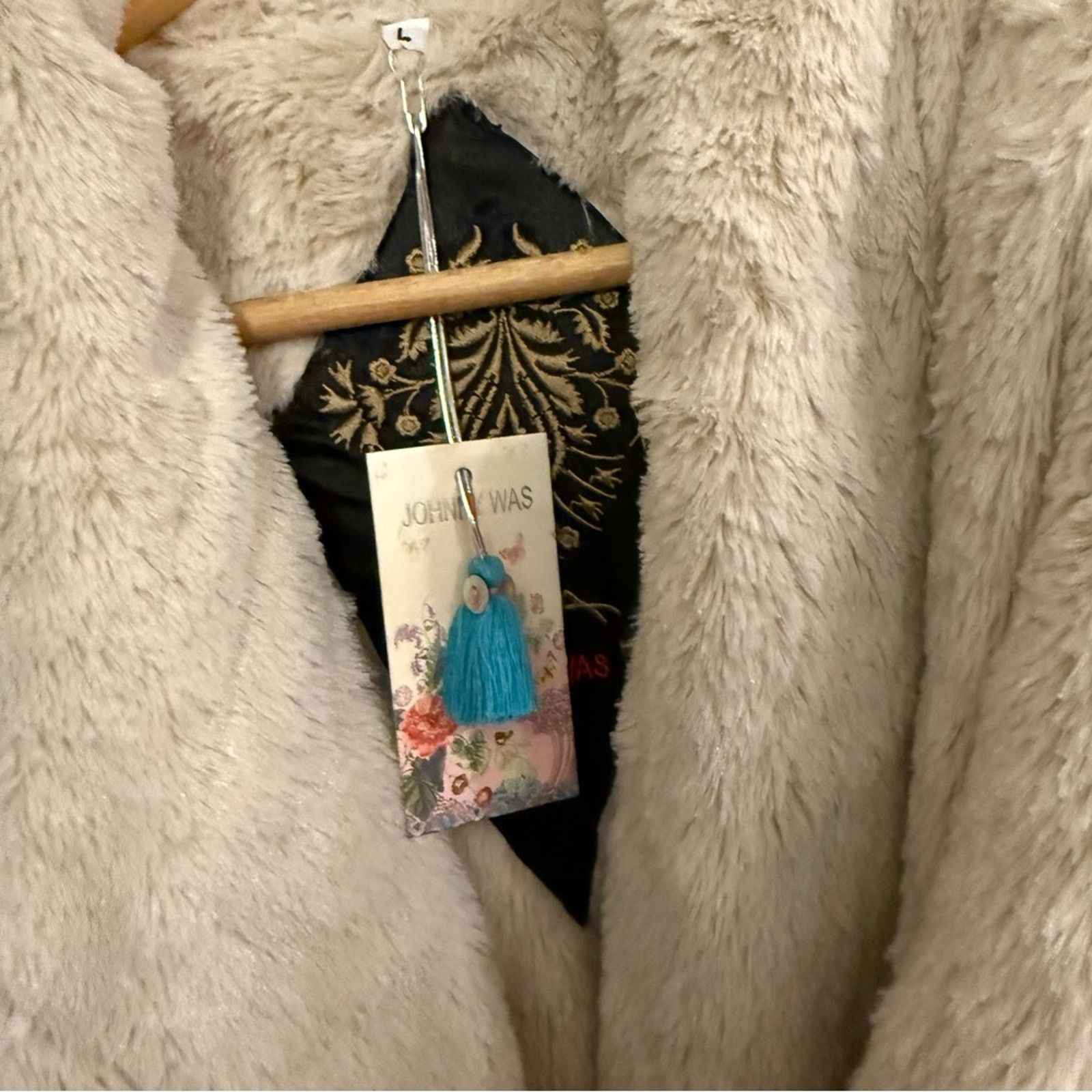 Johnny Was NWT Johnny Was Biya Floral Gena Embroidered Hooded Coat Size L / US 10 / IT 46 - 5 Thumbnail