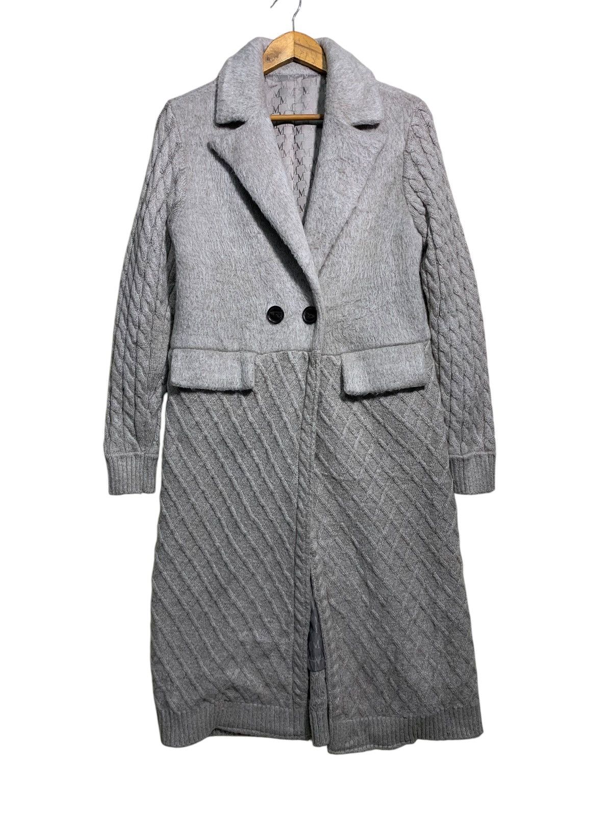 Max Mara × Weekend Max Mara 🔥MAX MARA ITALY WOOL/ALPACA KNITTED JACKETS Size M / US 6-8 / IT 42-44 - 2 Thumbnail