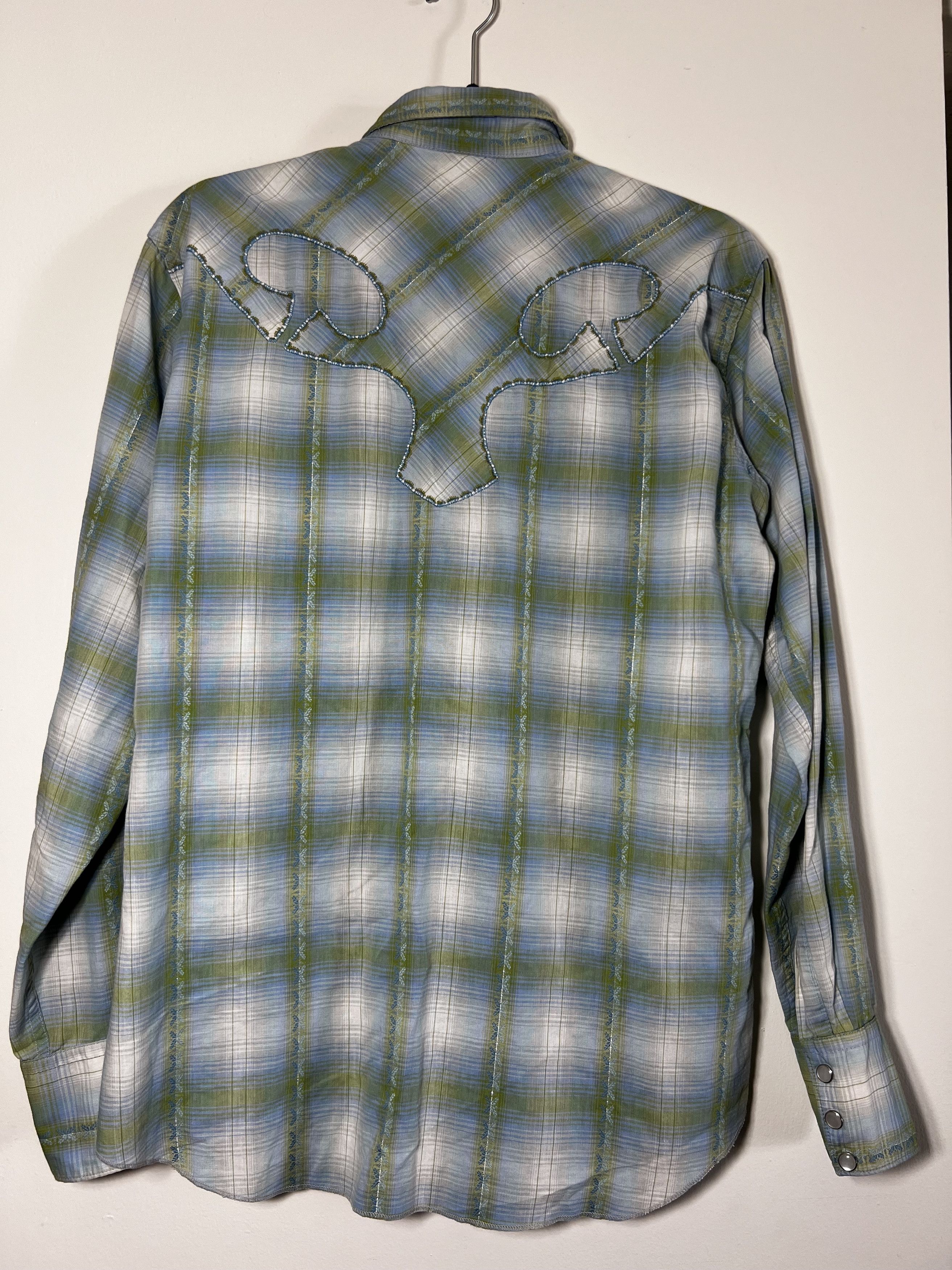 Vintage Vintage 50's-60's HBarC California Ranchwear Pearl Snap Size US S / EU 44-46 / 1 - 6 Thumbnail