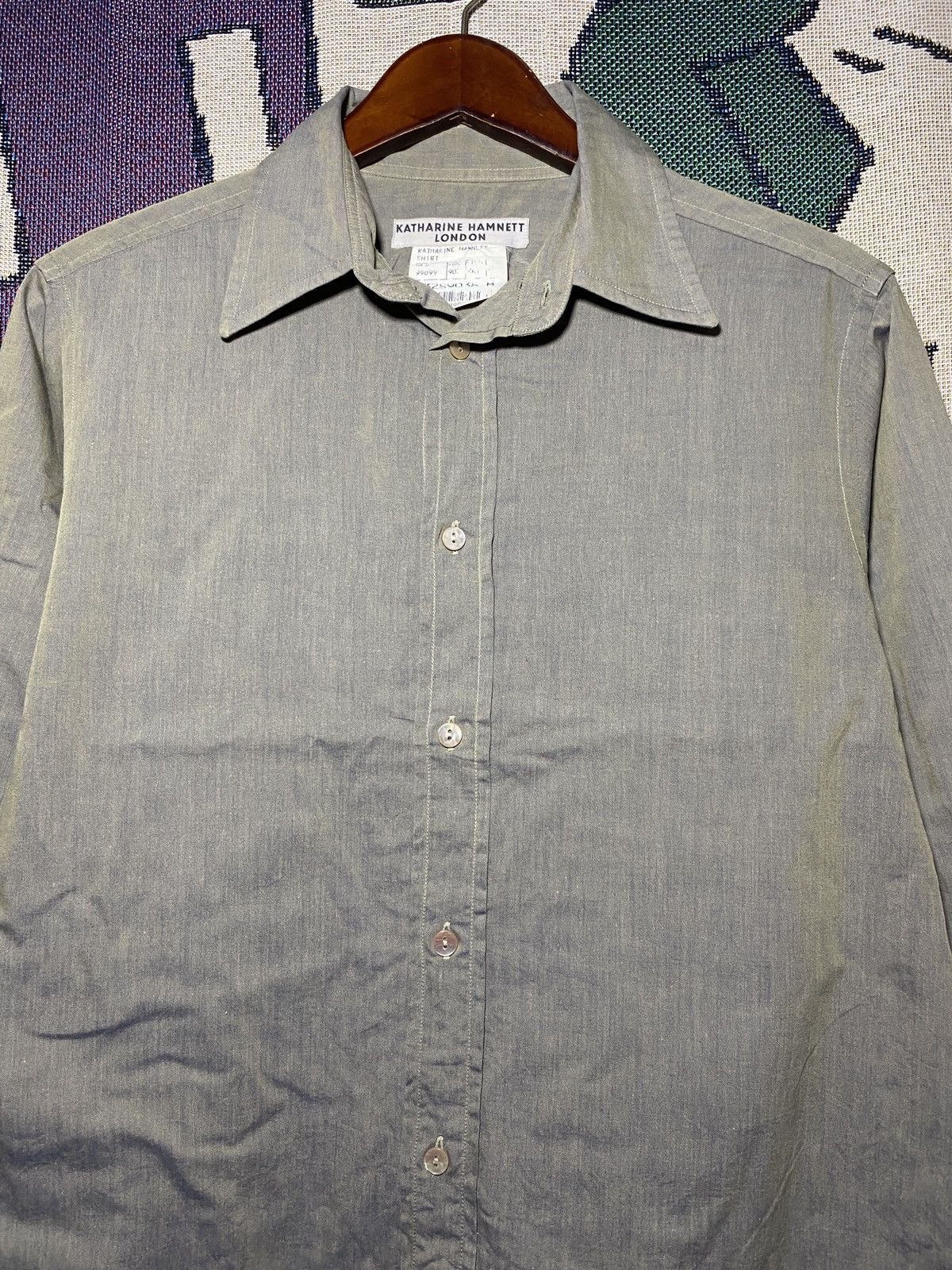 Katharine Hamnett London Katharine Hamnett London Designer Shirt Size US M / EU 48-50 / 2 - 2 Thumbnail