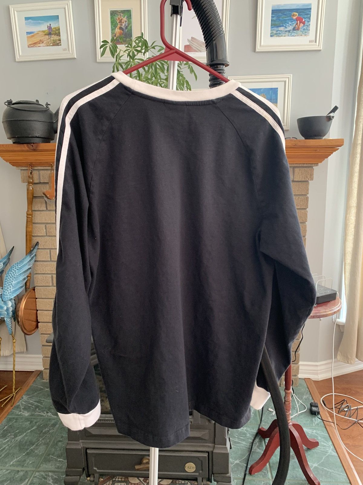 Adidas Adidas 3-Stripe Long Sleeve Size US L / EU 52-54 / 3 - 2 Thumbnail