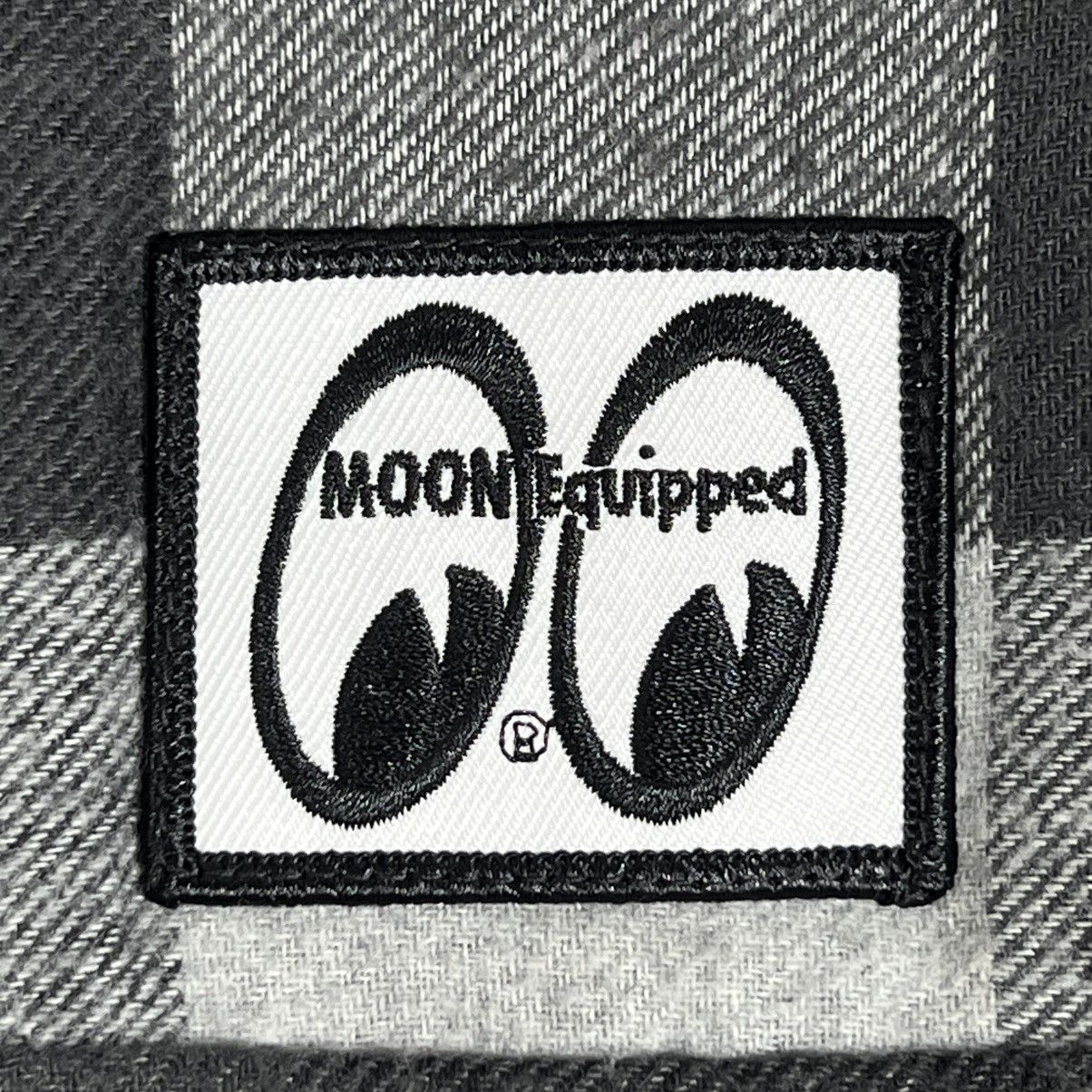 Japanese Brand Vintage MOONEYES Equipped Plaid Flannel Jacket Size US M / EU 48-50 / 2 - 7 Thumbnail