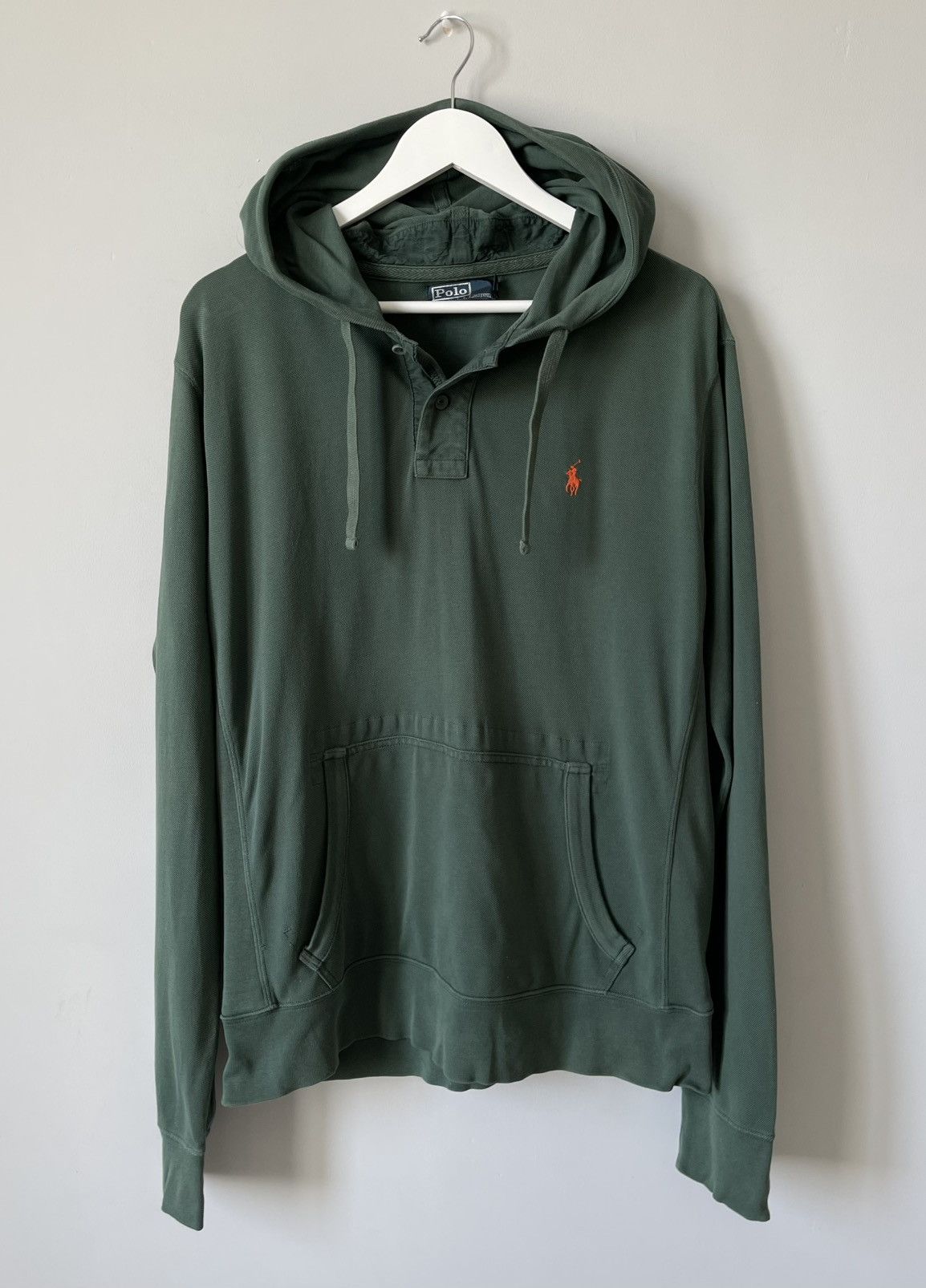 Polo Ralph Lauren Vintage Polo Ralph Lauren Y2k PRL Pony Lightweight Hoodie Size US L / EU 52-54 / 3 - 1 Thumbnail