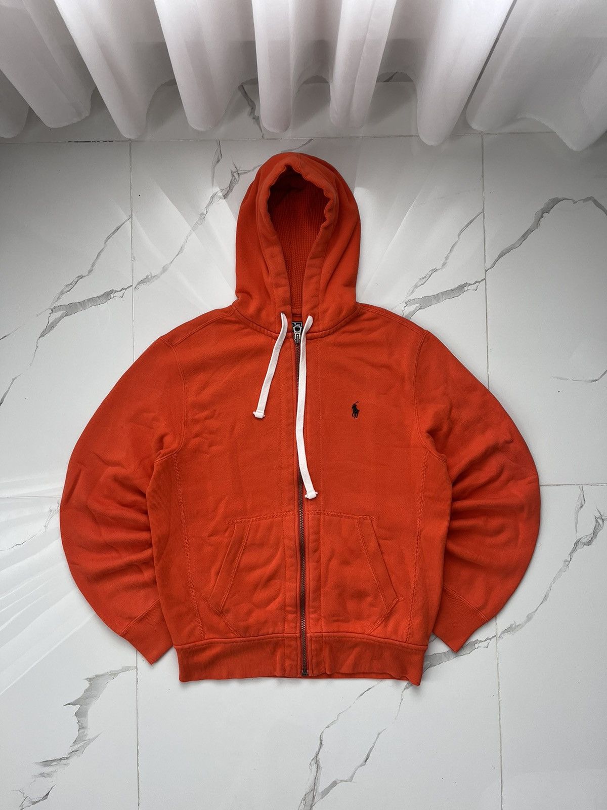 Polo Ralph Lauren 00’s POLO RALPH LAUREN ZIP HOODIE Y2K OLD MONEY RARE Size US M / EU 48-50 / 2 - 1 Thumbnail