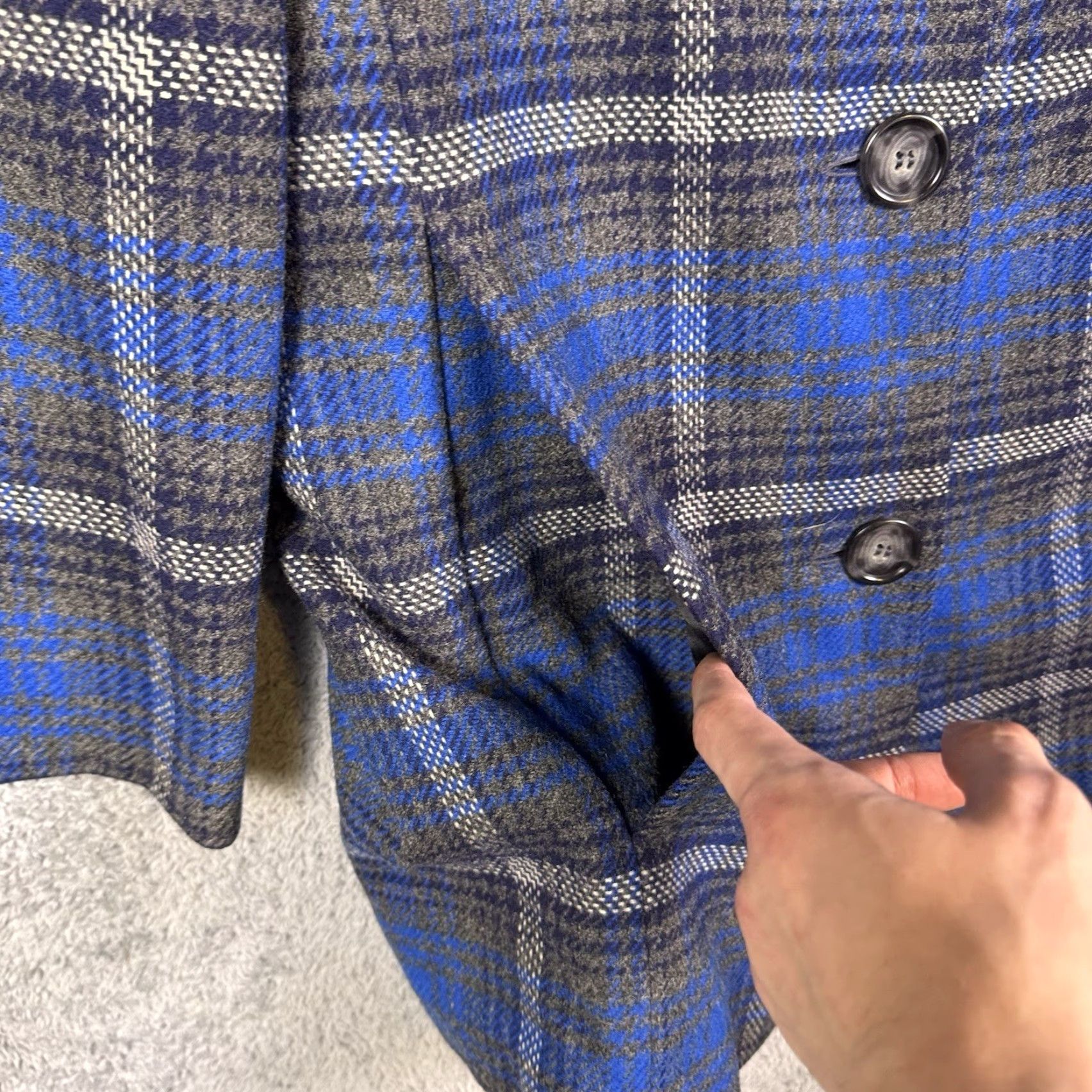 Pendleton VINTAGE Pendleton Jacket Womens M Wool Plaid 49er USA 70s Size M / US 6-8 / IT 42-44 - 4 Thumbnail