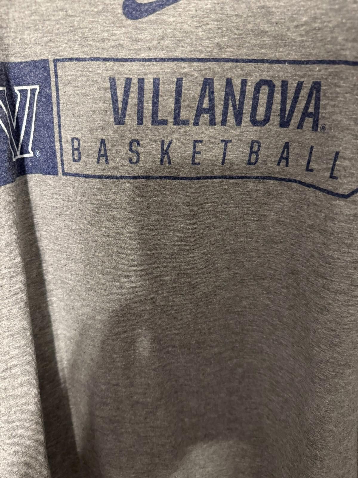 Nike Villanova Wildcats Nike Short Sleeve Tee Shirt Sz XXL Gray Size ONE SIZE - 3 Thumbnail