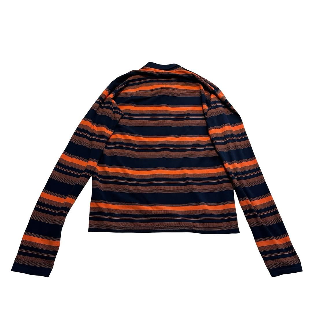 Martine Rose Martine Rose SS24 Longsleeve Polo Shirt in Orange Size US M / EU 48-50 / 2 - 5 Thumbnail