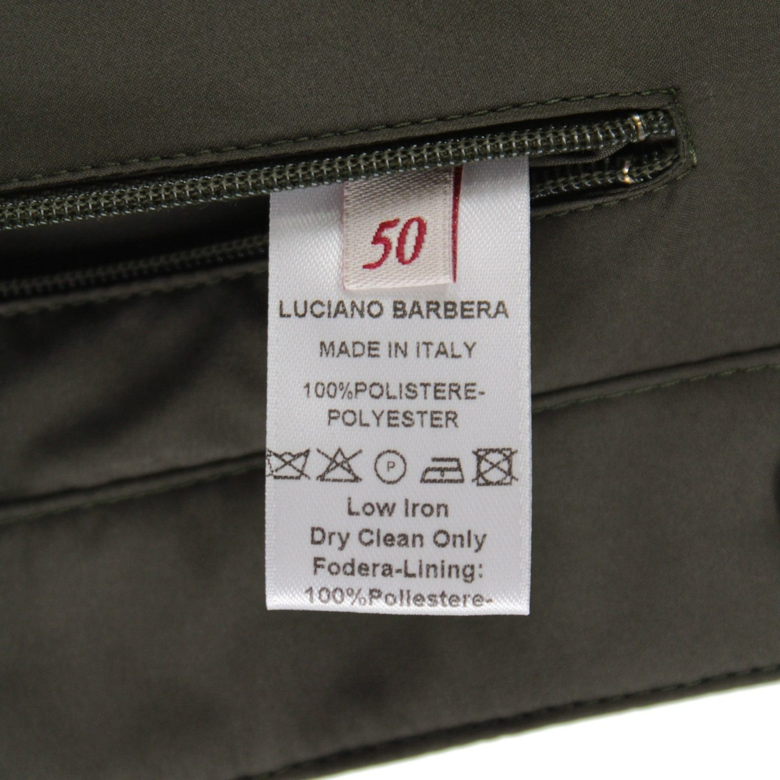 Luciano Barbera Luciano Barbera Jacket Size M US In Green Polyester / Wool Size US M / EU 48-50 / 2 - 9 Thumbnail