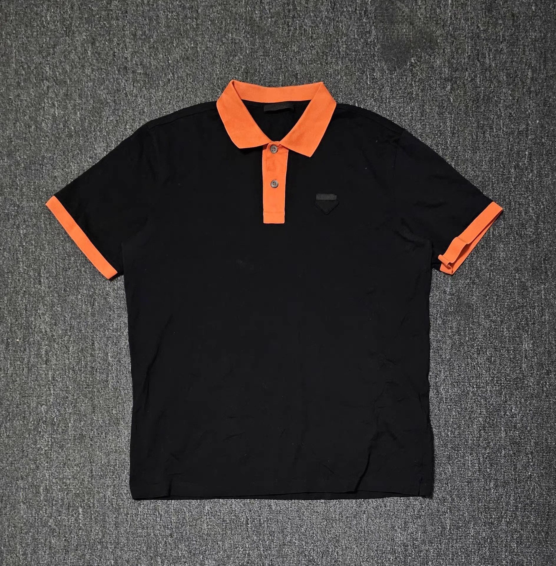 Prada Prada Short Sleeve Polo T-shirt Size US L / EU 52-54 / 3 - 1 Thumbnail