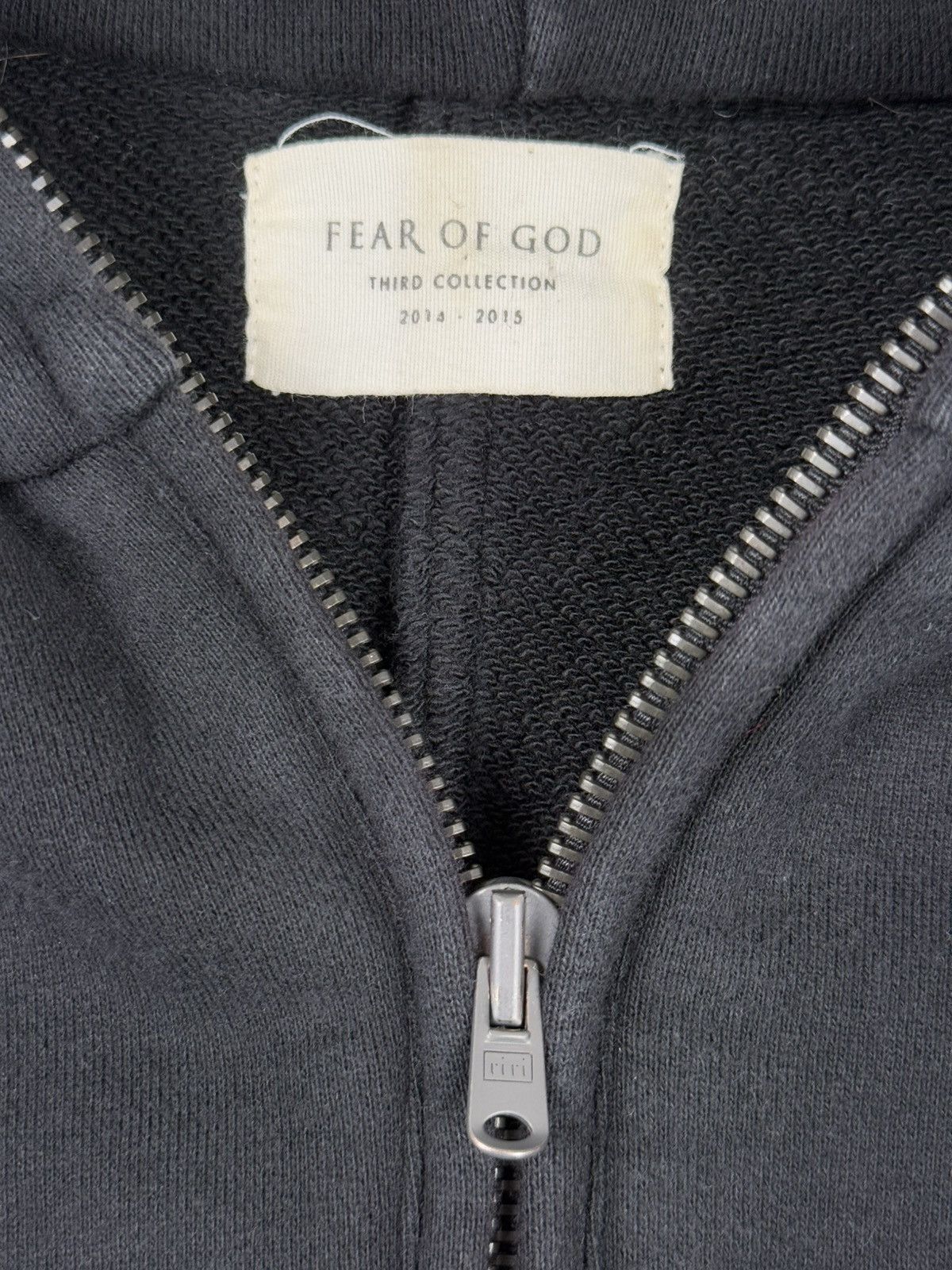 Fear of God 3rd Collection 3/4 Zip Hoodie Size US L / EU 52-54 / 3 - 3 Thumbnail