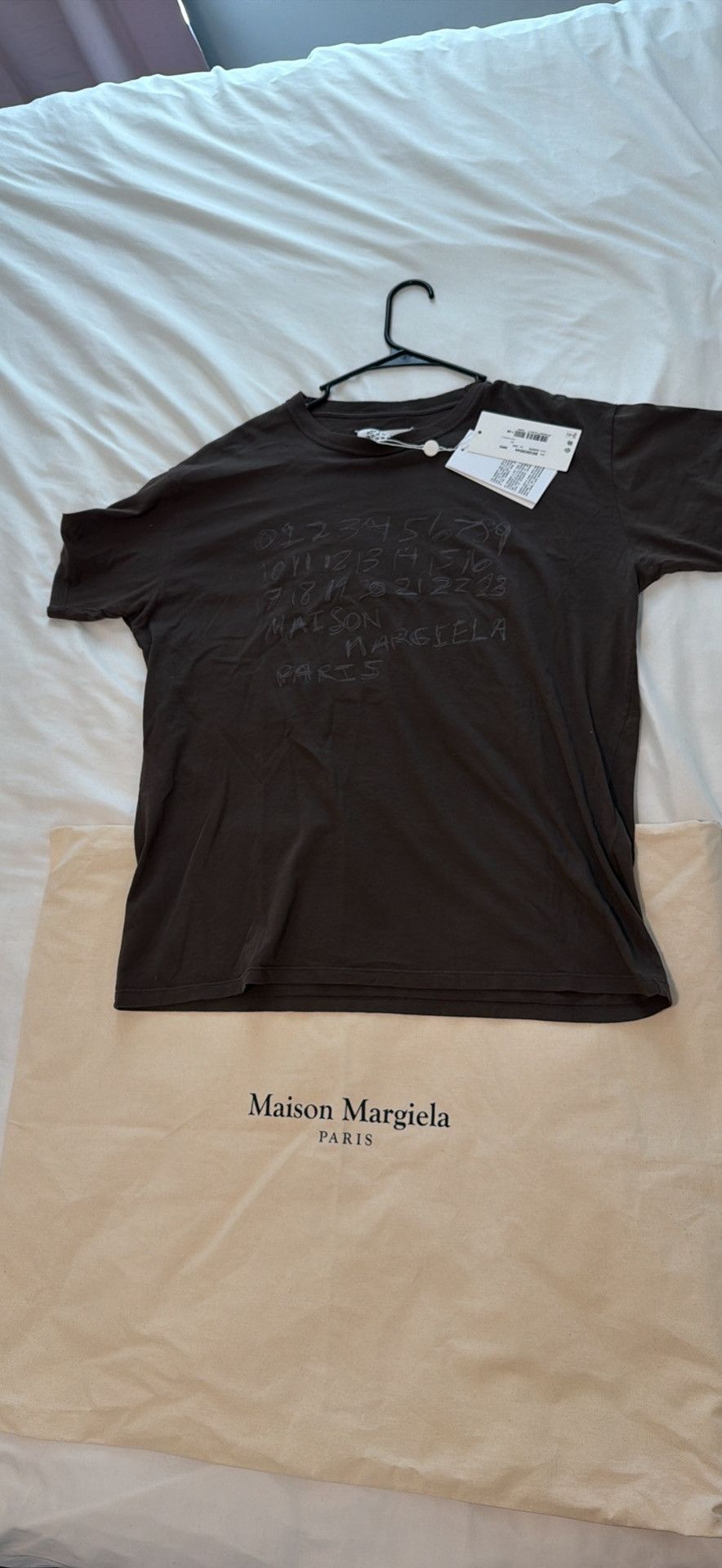 Maison Margiela Numerical cotton T-shirt Size M / US 6-8 / IT 42-44 - 1 Thumbnail