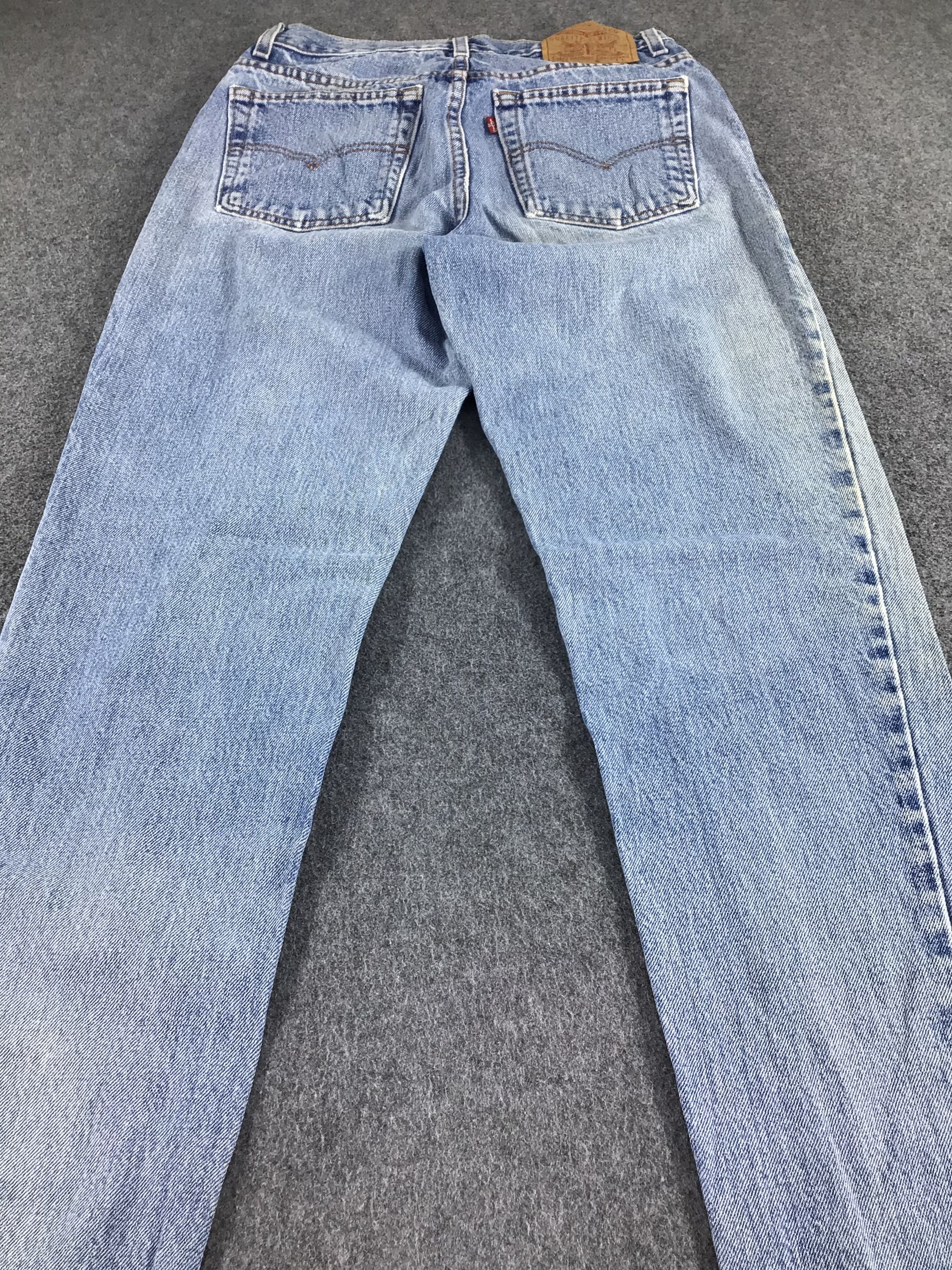 Levi's Vintage Levis 512 Jeans Stone Wash Denim -J412 Size US 28 / EU 44 - 4 Thumbnail