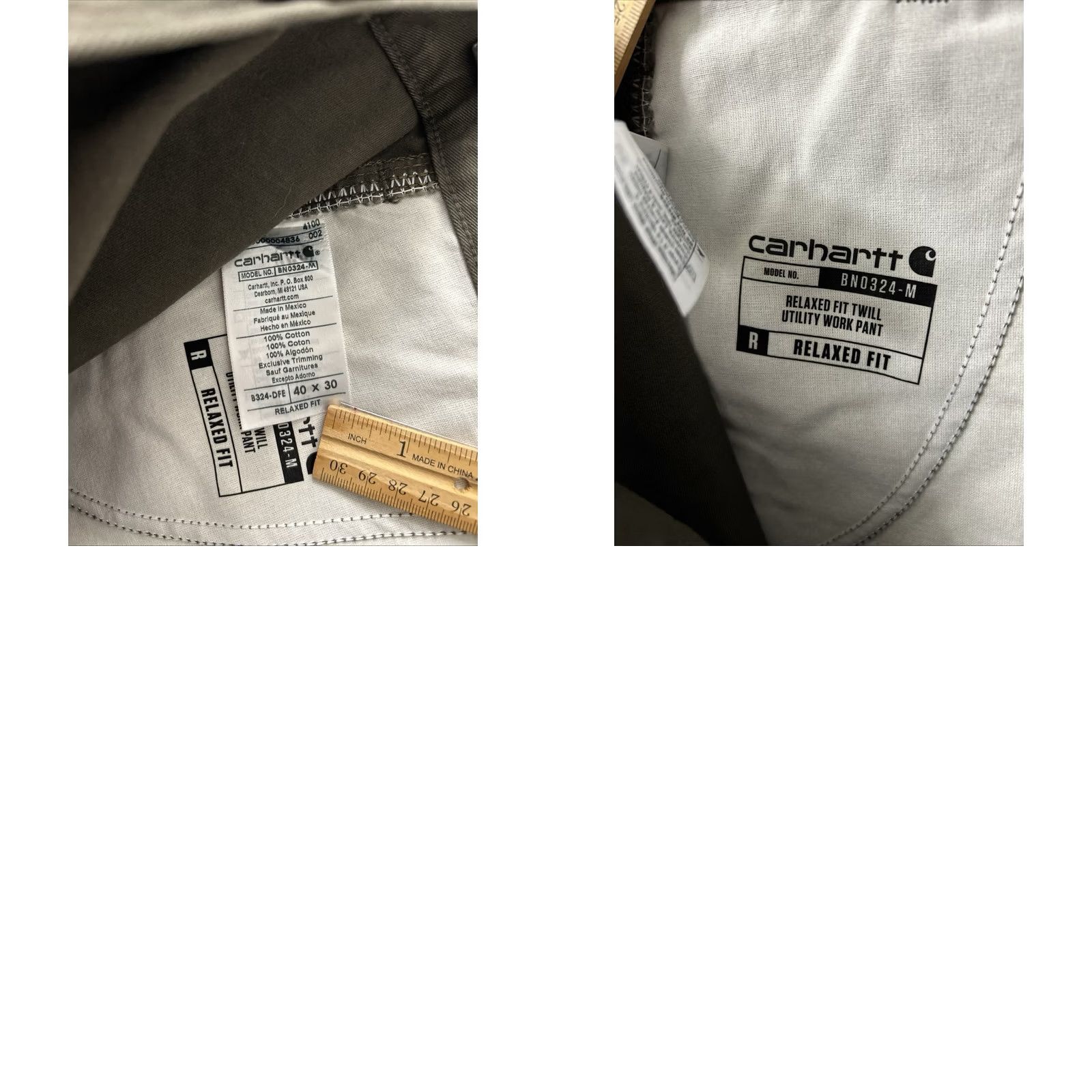 Carhartt Carhartt Work Pants Mens Sz 40x30 Brown Relaxed Fit Twill Utility BN0324M Size US 40 / EU 56 - 9 Thumbnail
