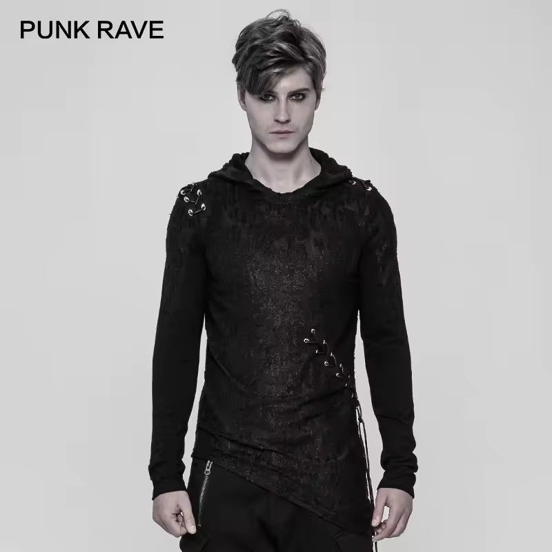 If Six Was Nine ARCHIVE💥PUNKRAVE Hodded Seditionries Style Gothic Size US M / EU 48-50 / 2 - 2 Thumbnail