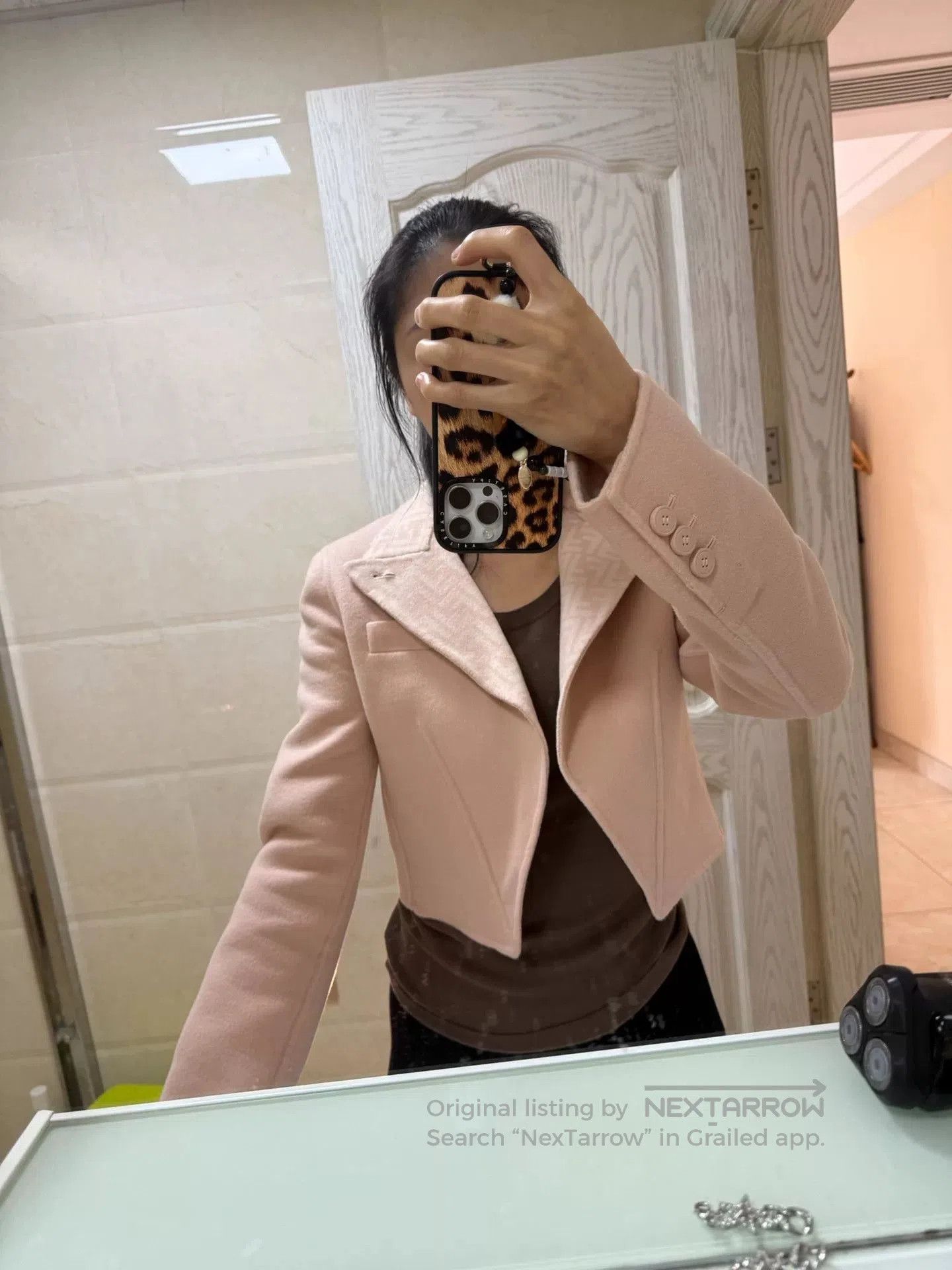 Fendi fendi pink long sleeve jacket for women. Size US M / EU 48-50 / 2 - 5 Thumbnail